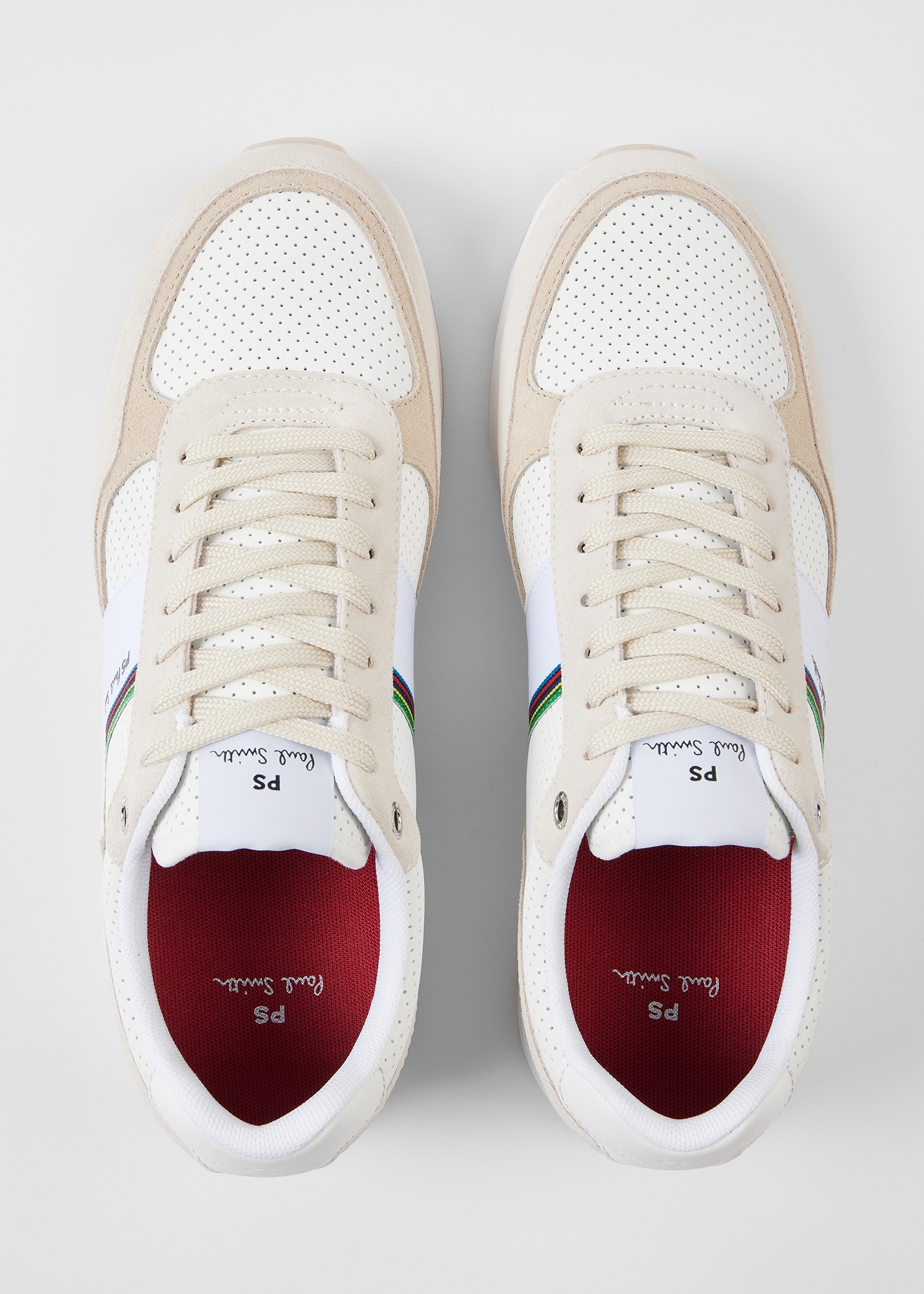 White 'Huey' Trainers - 3