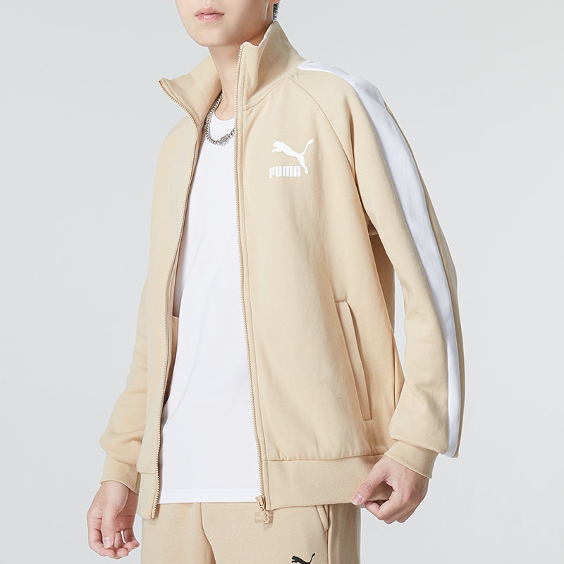 Puma Iconic T7 Track Jacket DK 'Beige White' 531377-67 - 5