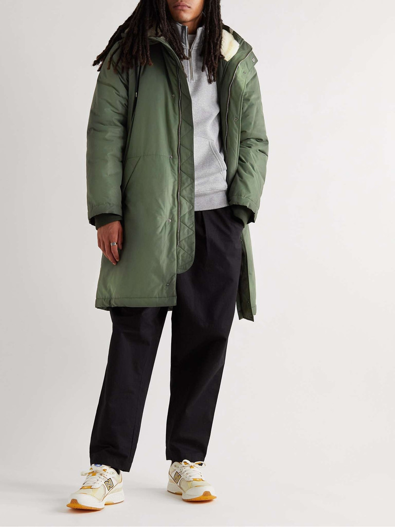 A.P.C. Hector Padded Cotton-Blend Parka outlook