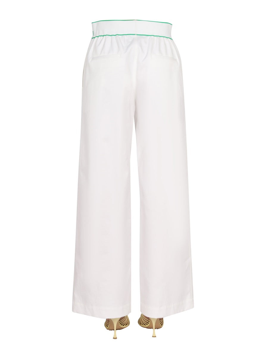 Bottega Veneta Women Cotton Twill Trousers - 3
