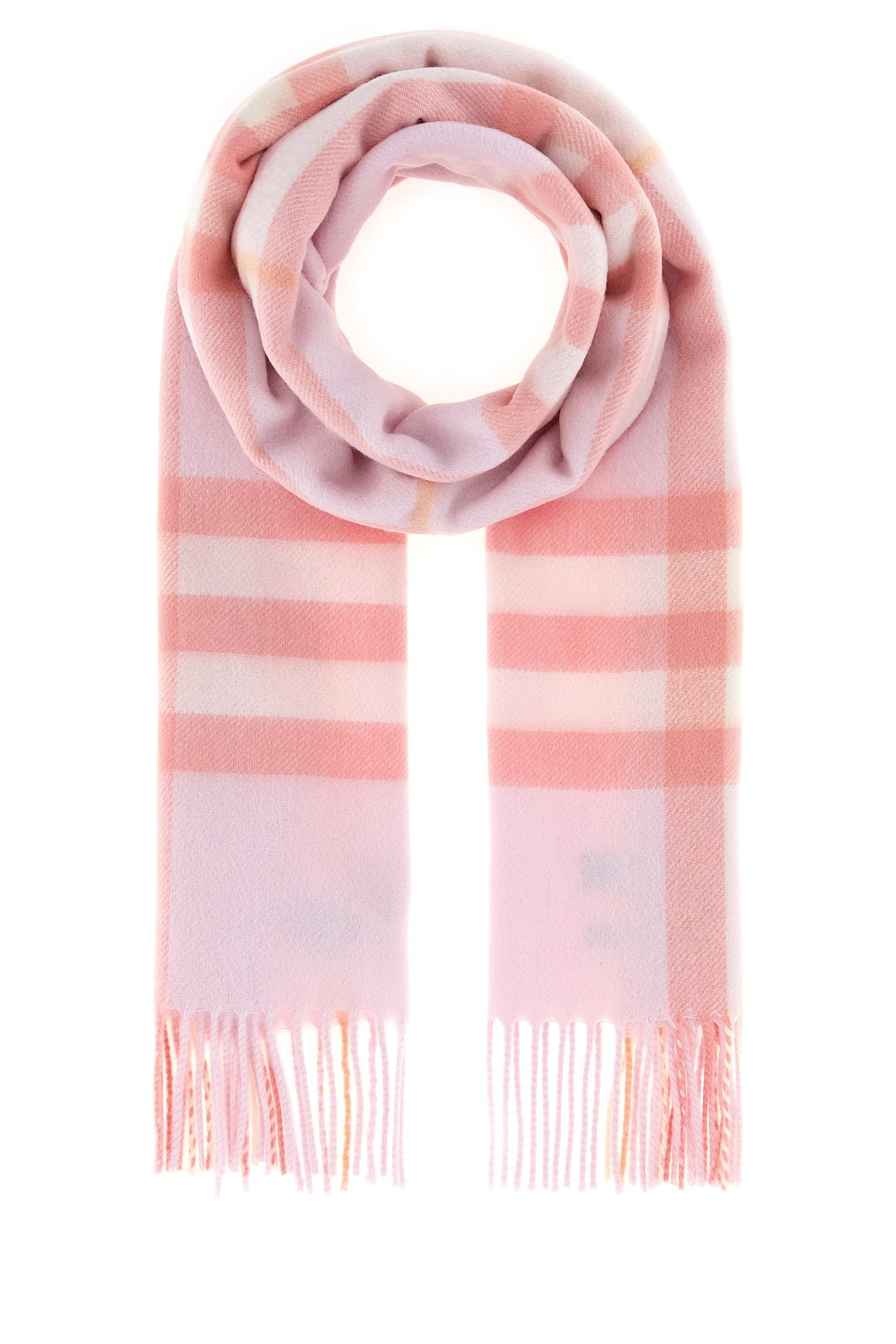 Embroidered cashmere scarf - 1