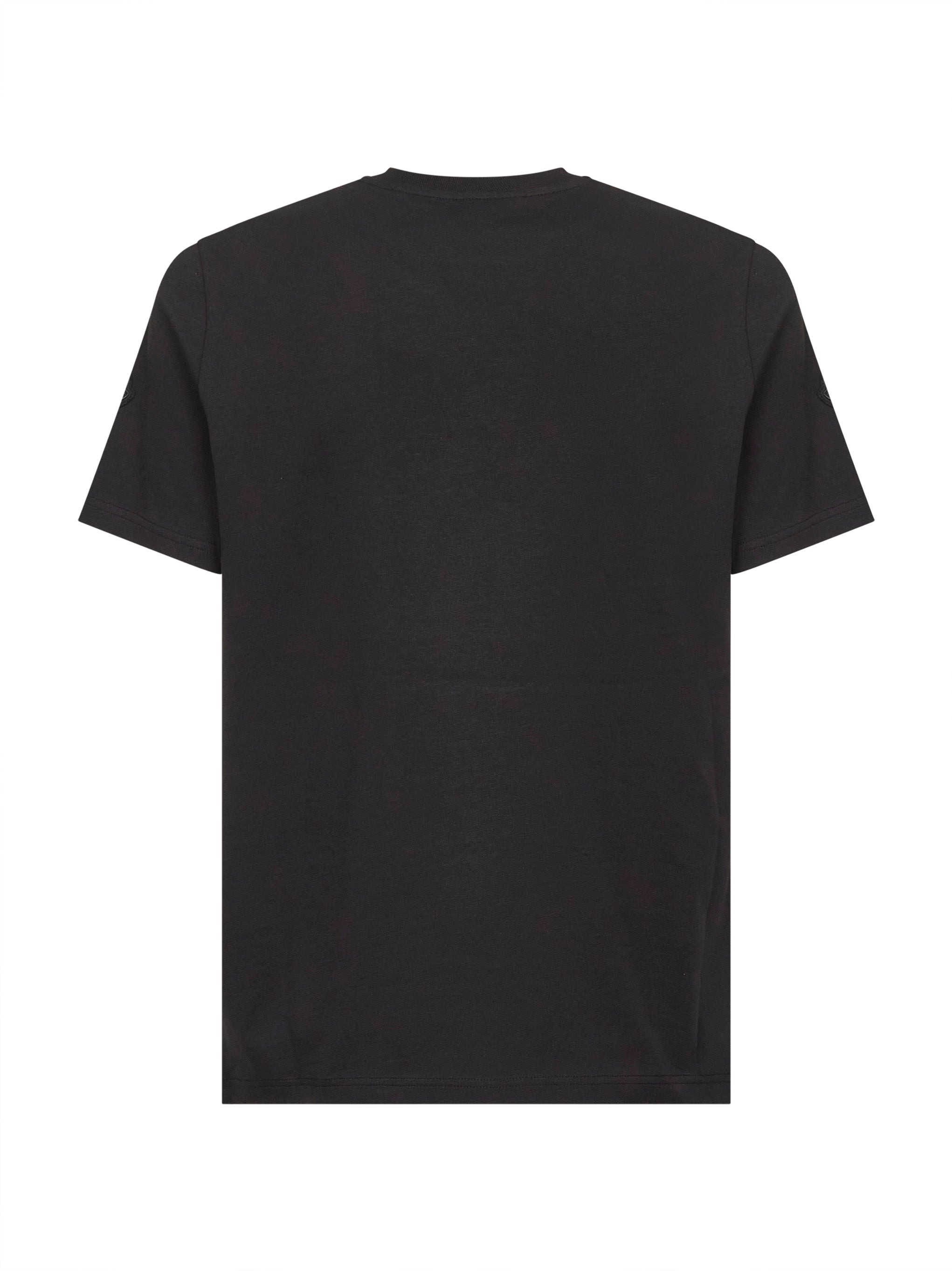 Blue cotton jersey logo T-shirt - 2