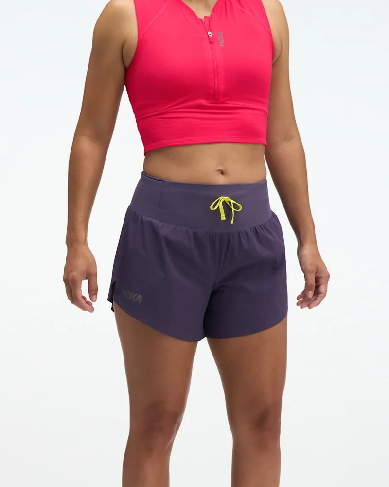 Women's Trail Race Short in Squid Ink - 1