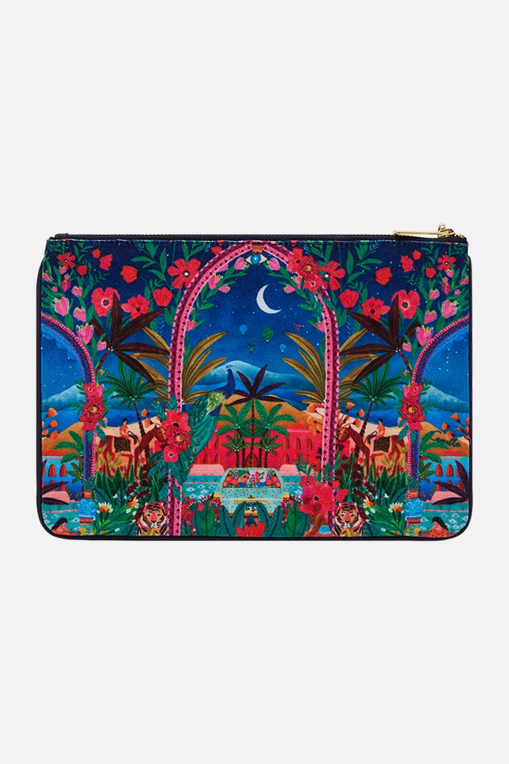 SMALL CANVAS CLUTCH - 3