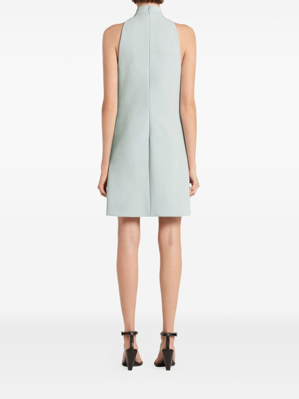 high-neck pocket dress - 4