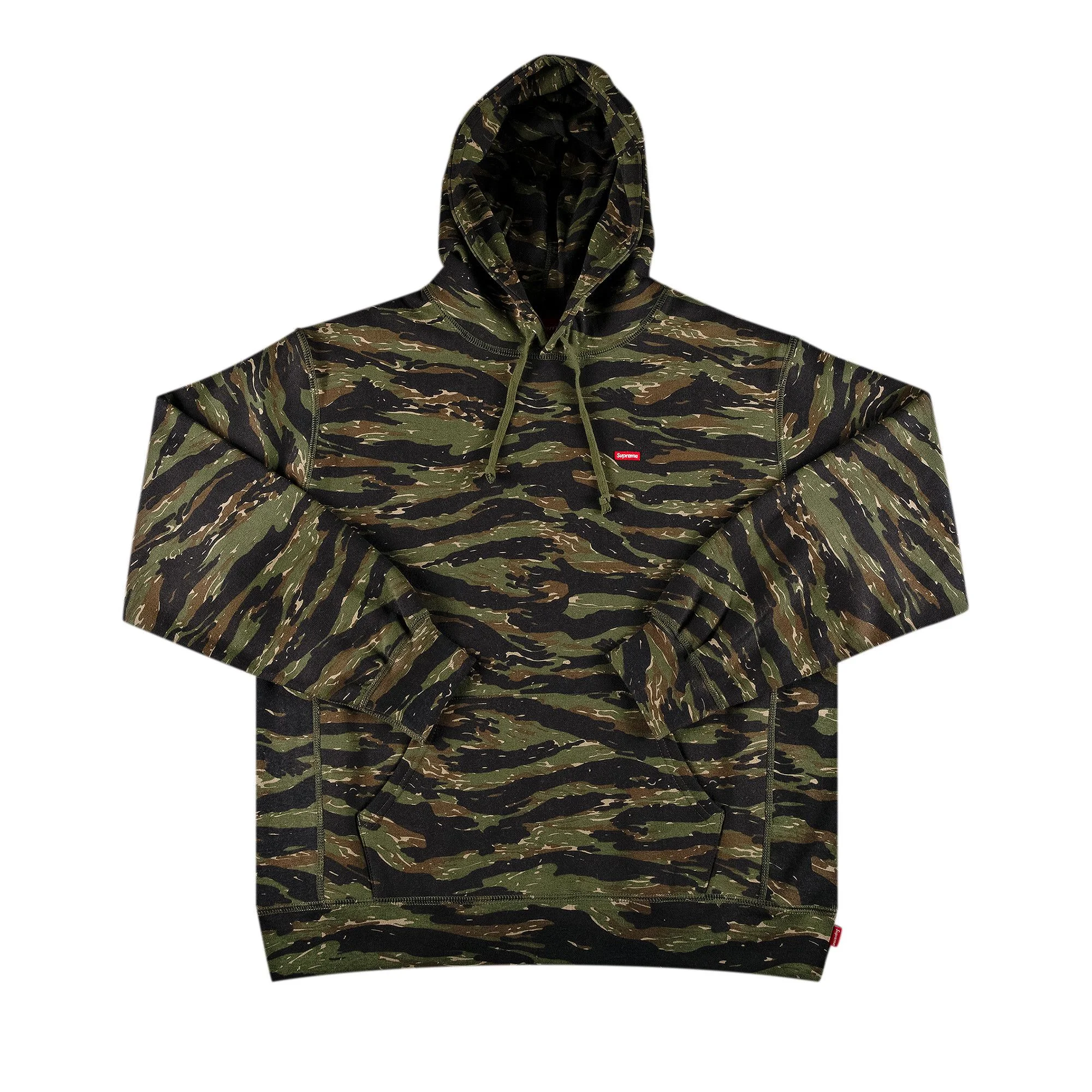 Supreme Small Box Hooded Sweatshirt 'Tigerstripe Camo' - 1