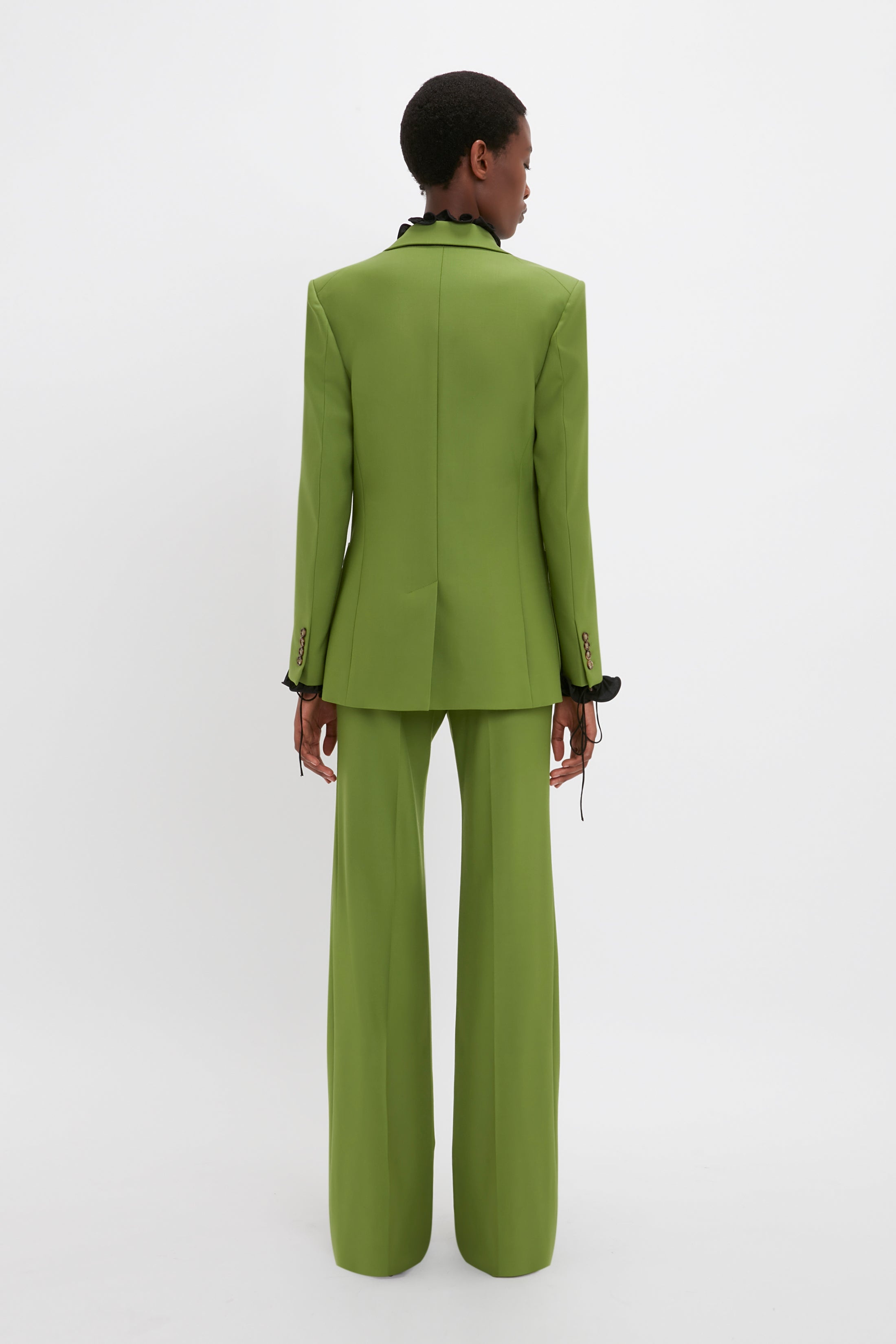Patch Pocket Jacket In Serpent Green - 9