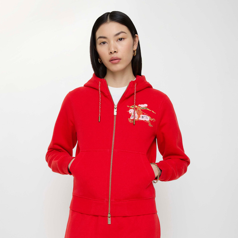 Burberry Cotton Zip Hoodie outlook