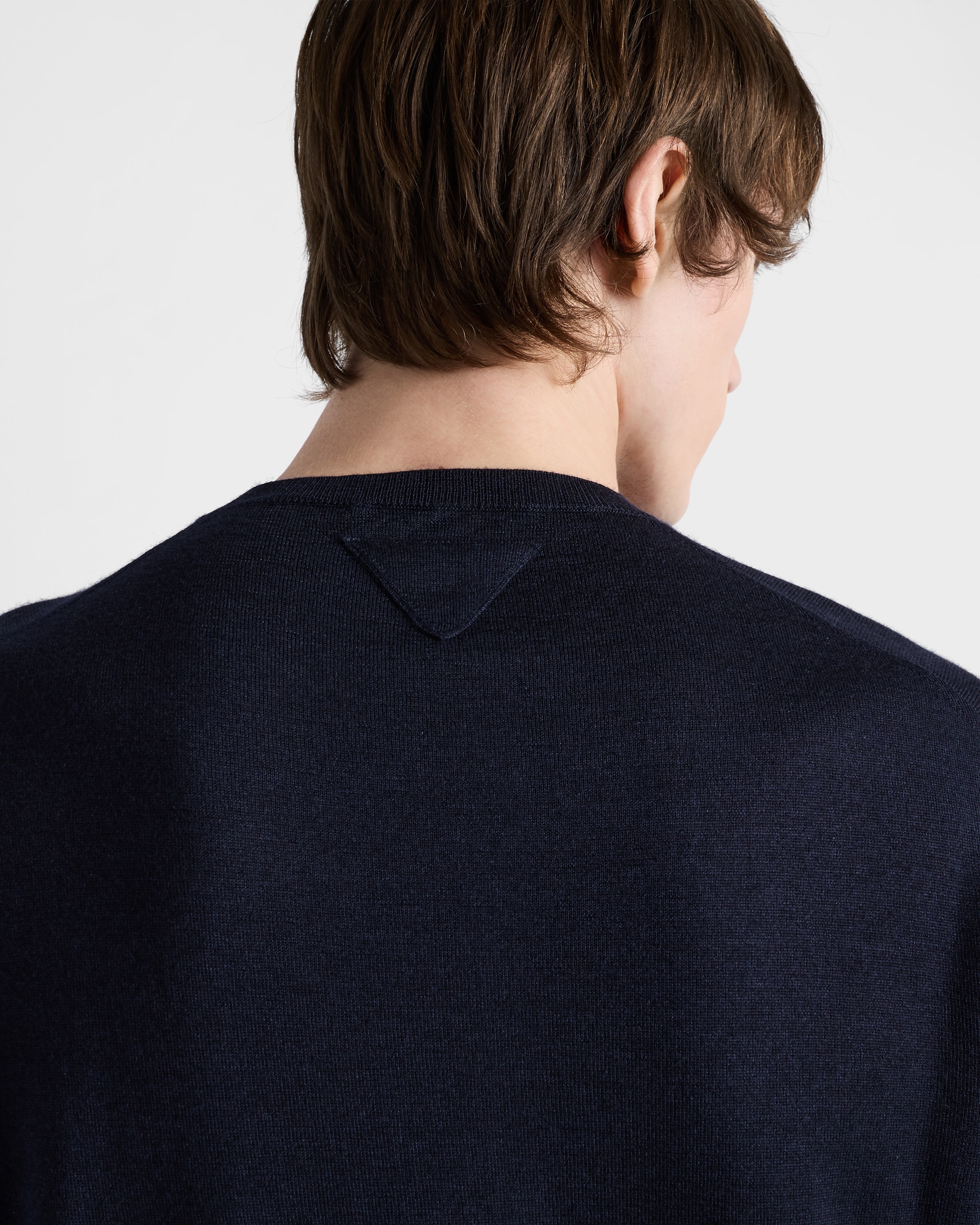 Cashmere and silk crew-neck sweater - 6