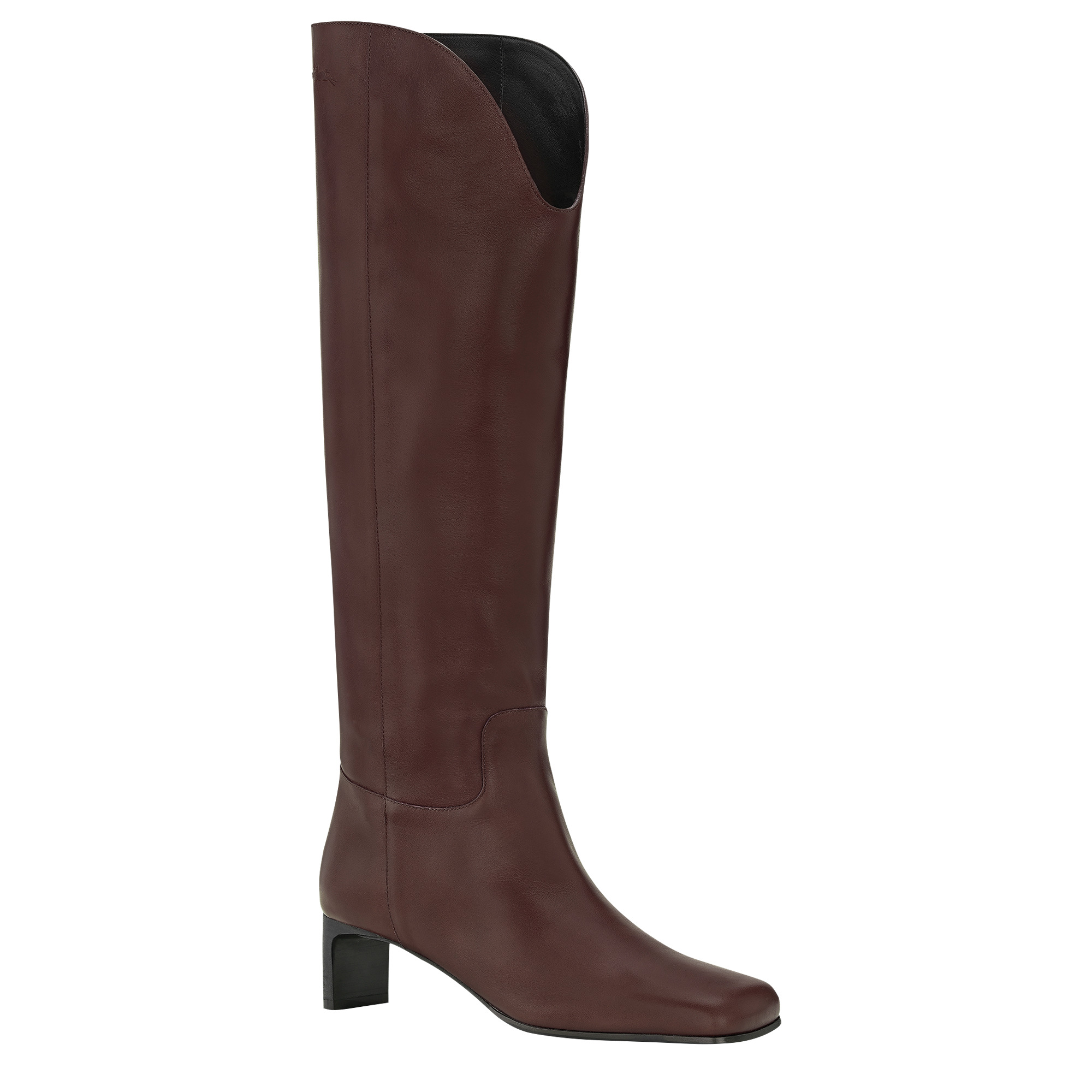 La Cavalière Heel boots Mocha - Leather - 2