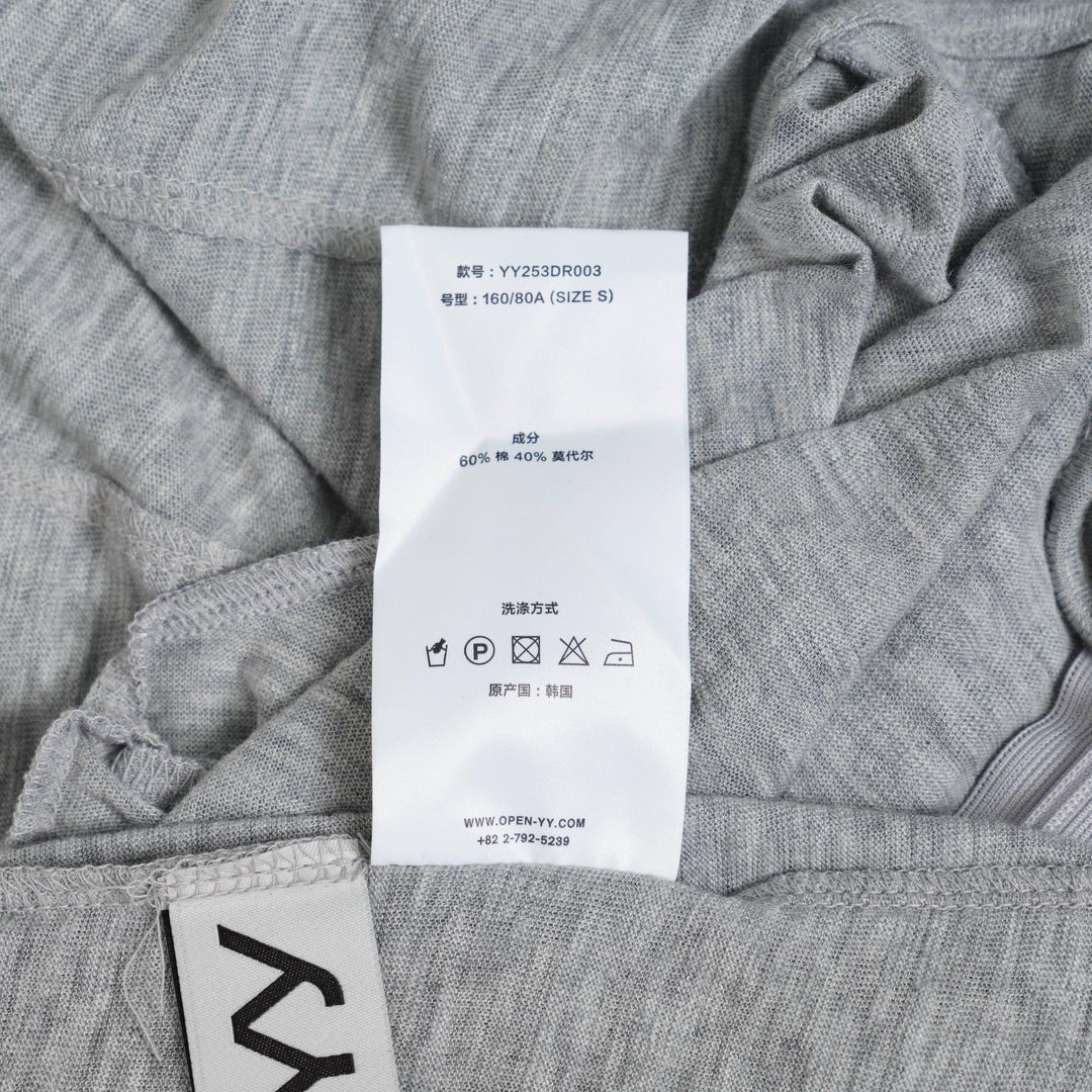 Hooded Jersey Dress - 4