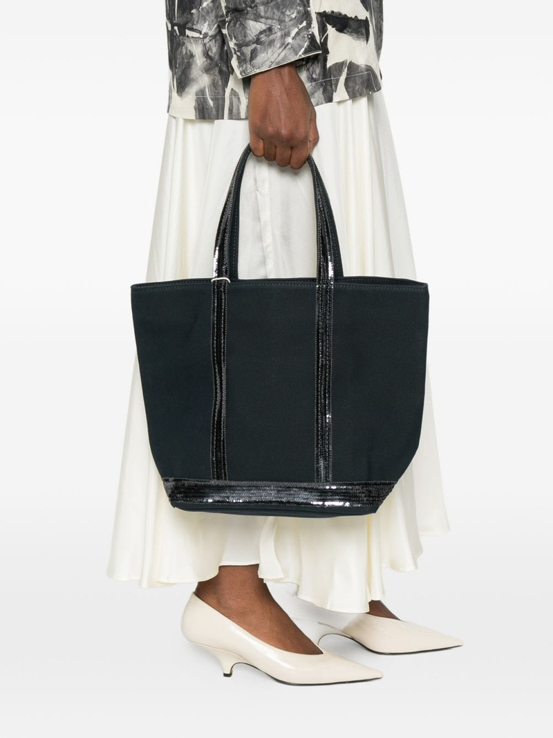 Vanessa Bruno medium Cabas sequin embellished tote bag outlook
