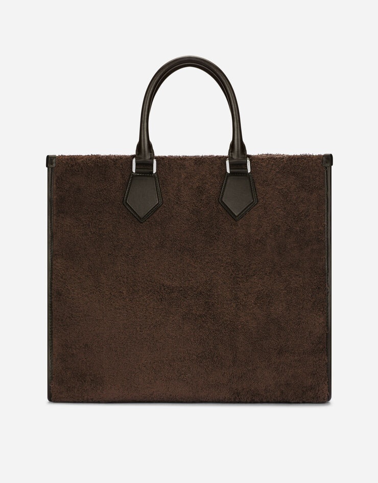 Large terrycloth shopper - 4