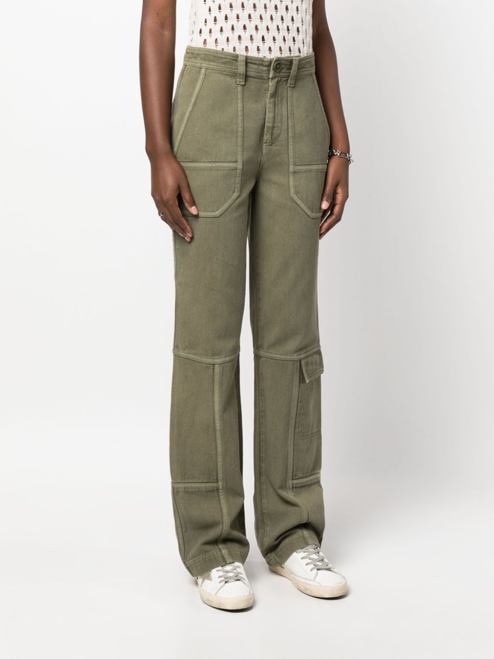 Pepper straight-leg trousers - 3