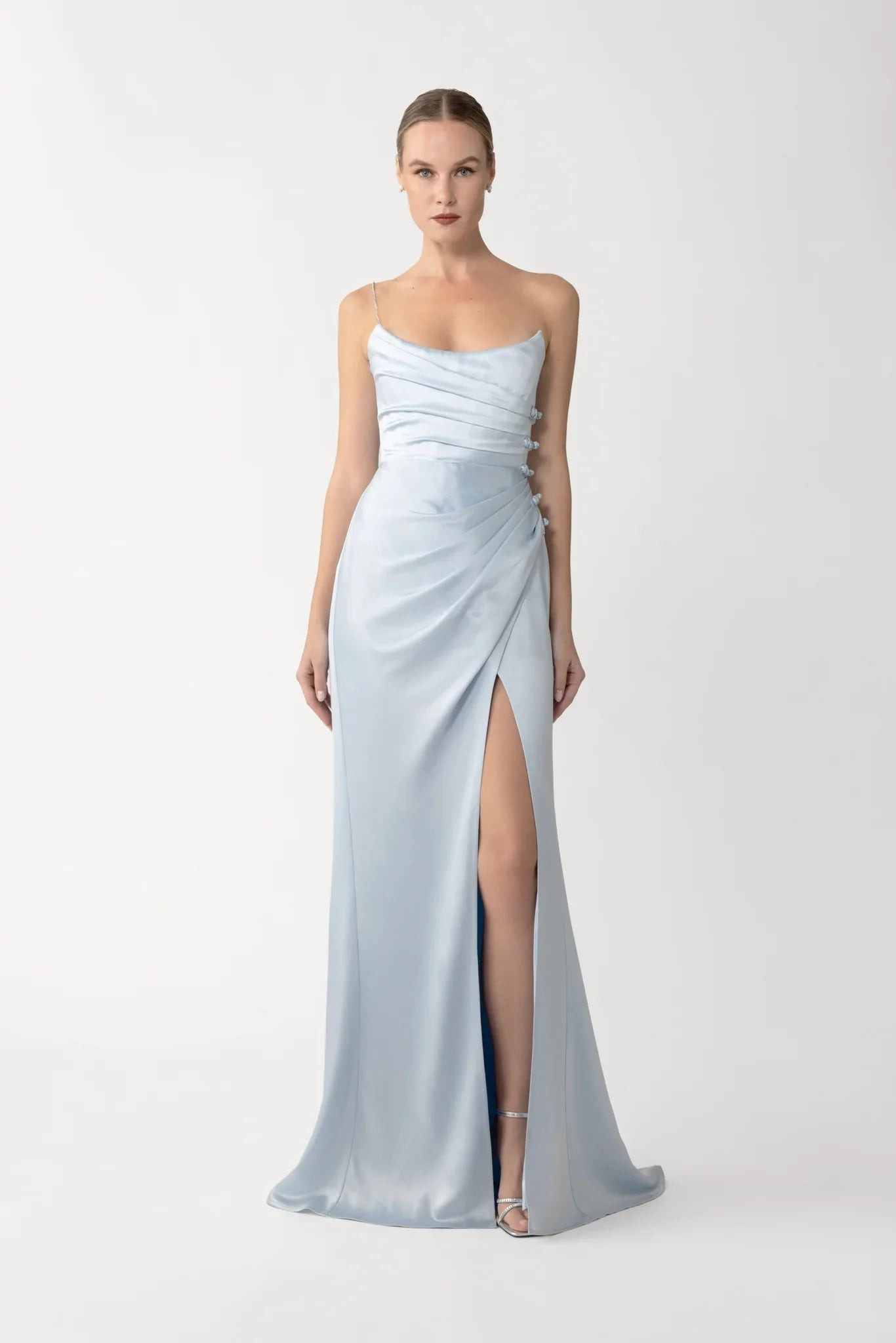 PRU SATIN GOWN - 1