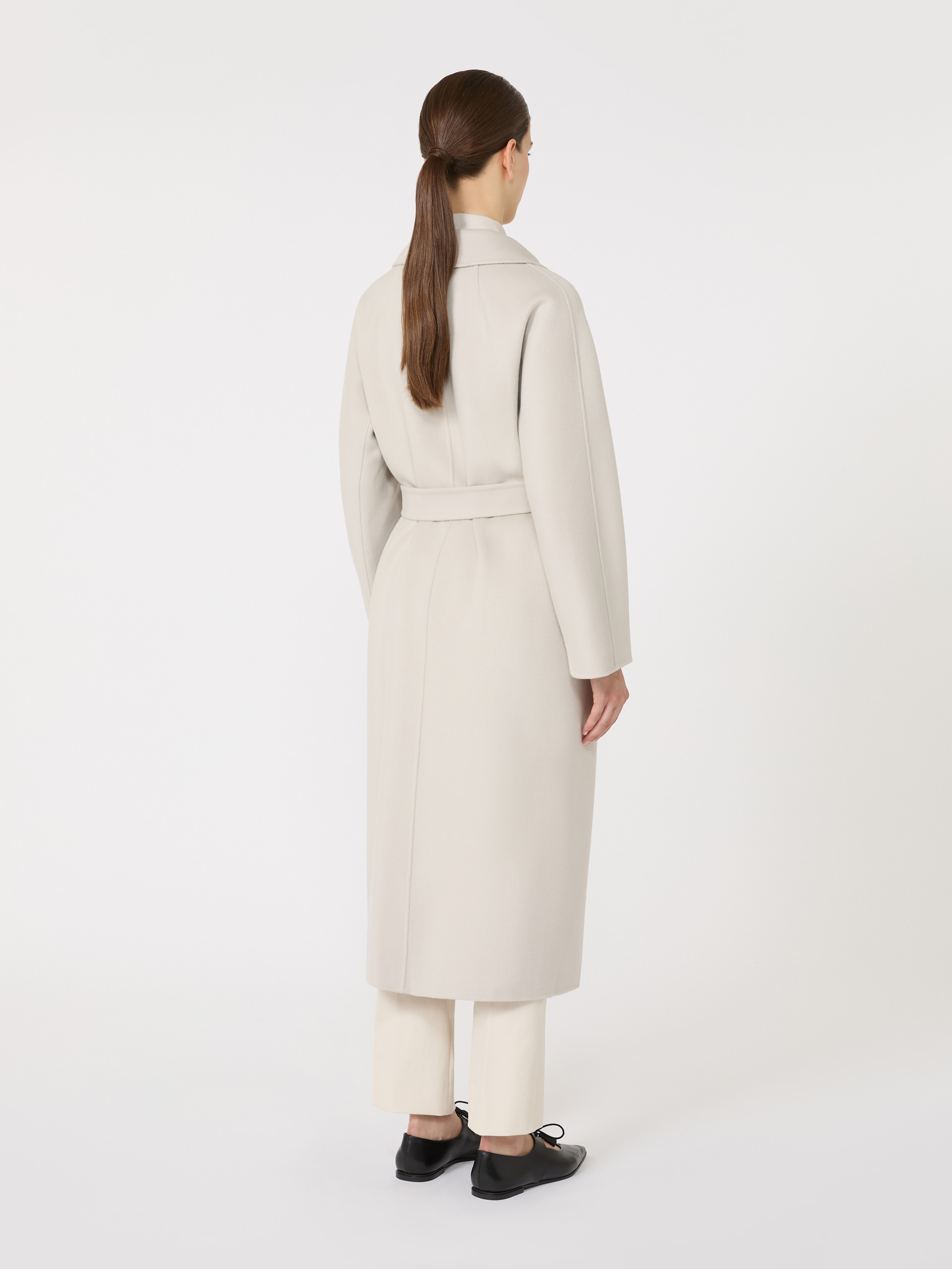 ESTURIA Wool broadcloth midi coat - 4