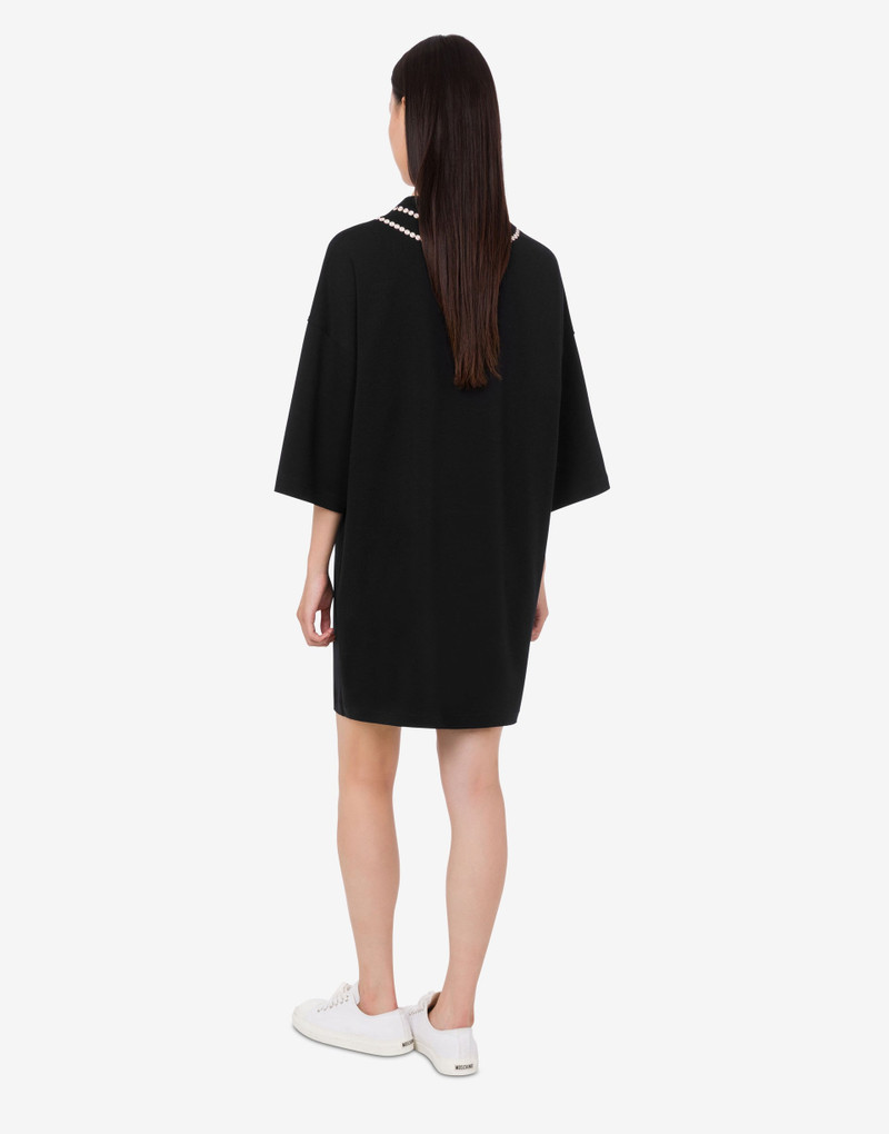 Moschino PRINTED HEAVY COTTON DRESS outlook