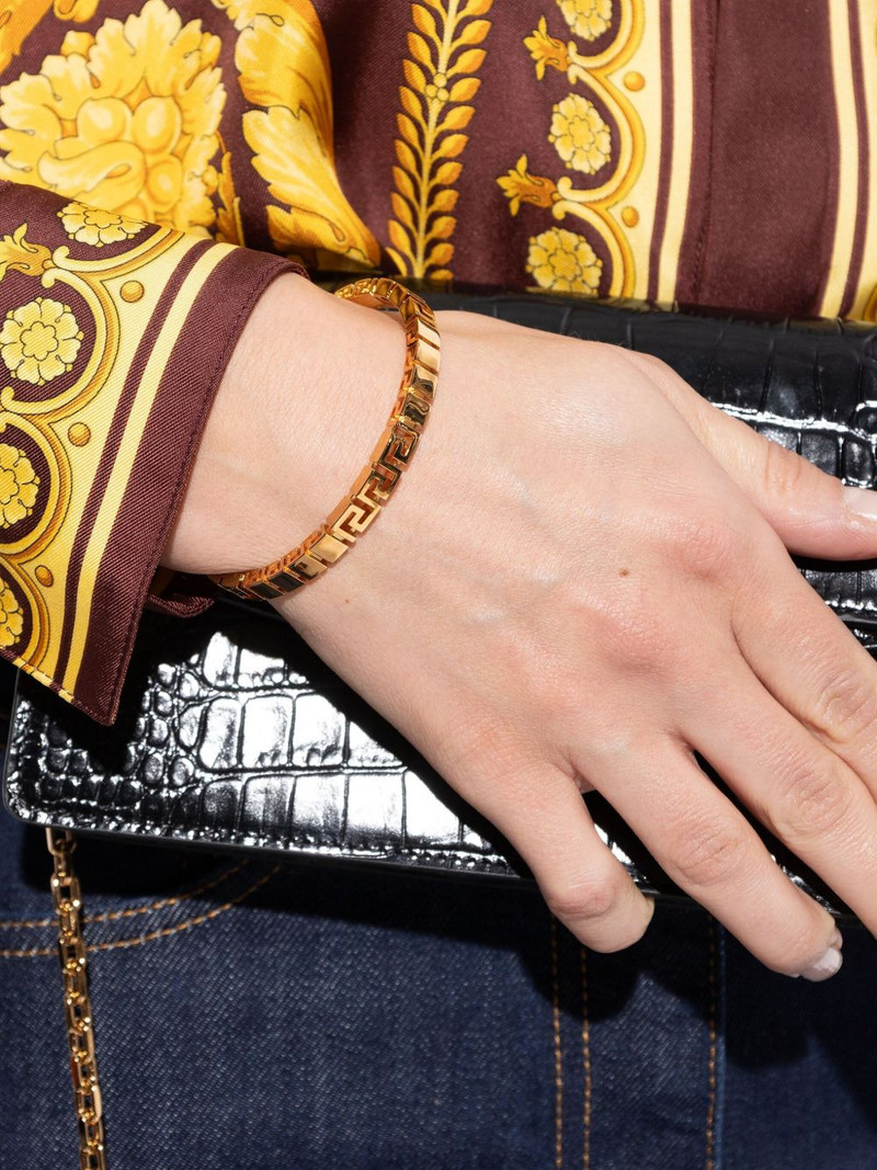 VERSACE Creca-motif bracelet outlook