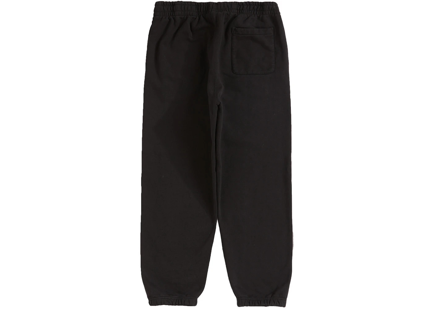 Supreme Satin Appliqué Sweatpant Black - 2