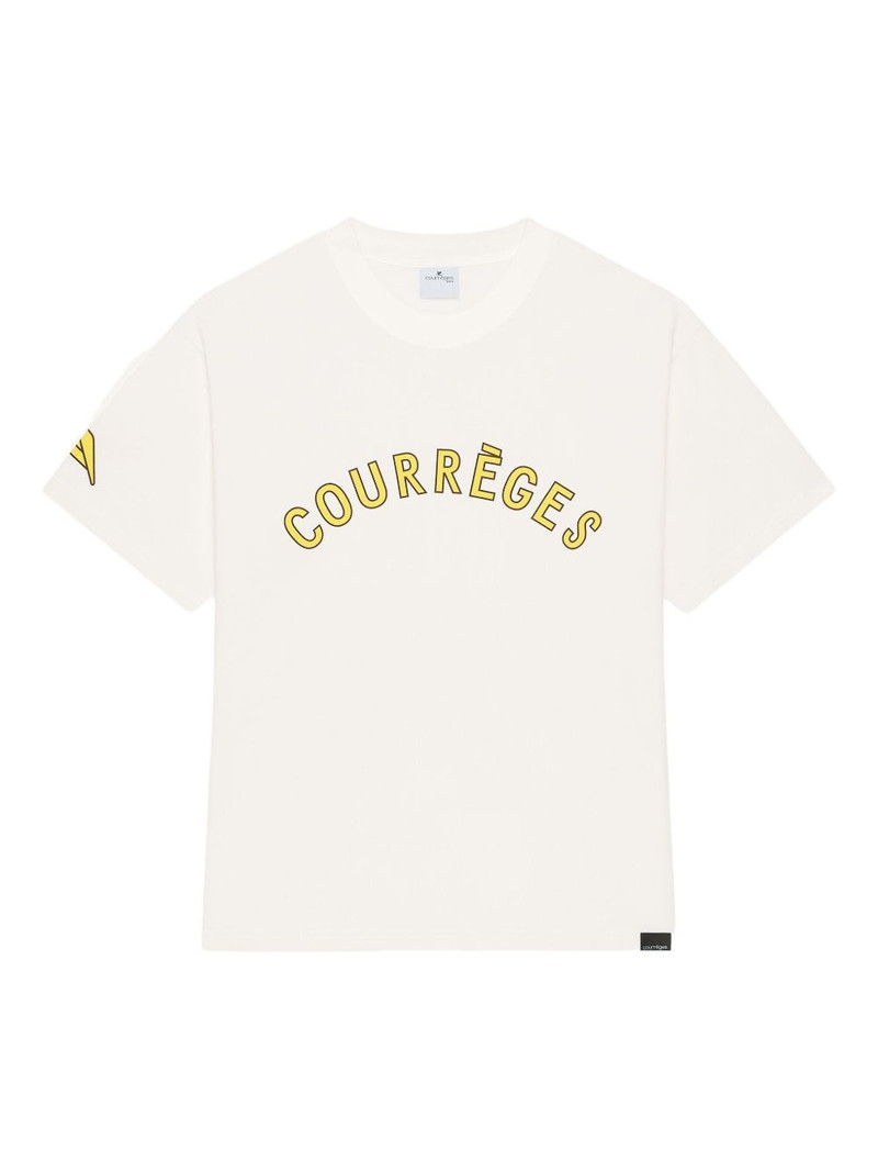 logo-print T-shirt 1