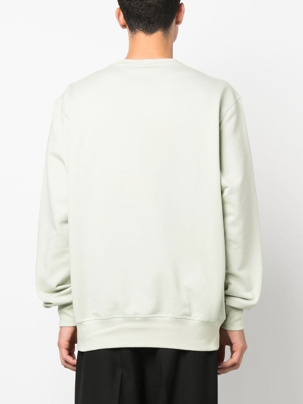 logo-embroidered sweatshirt - 4
