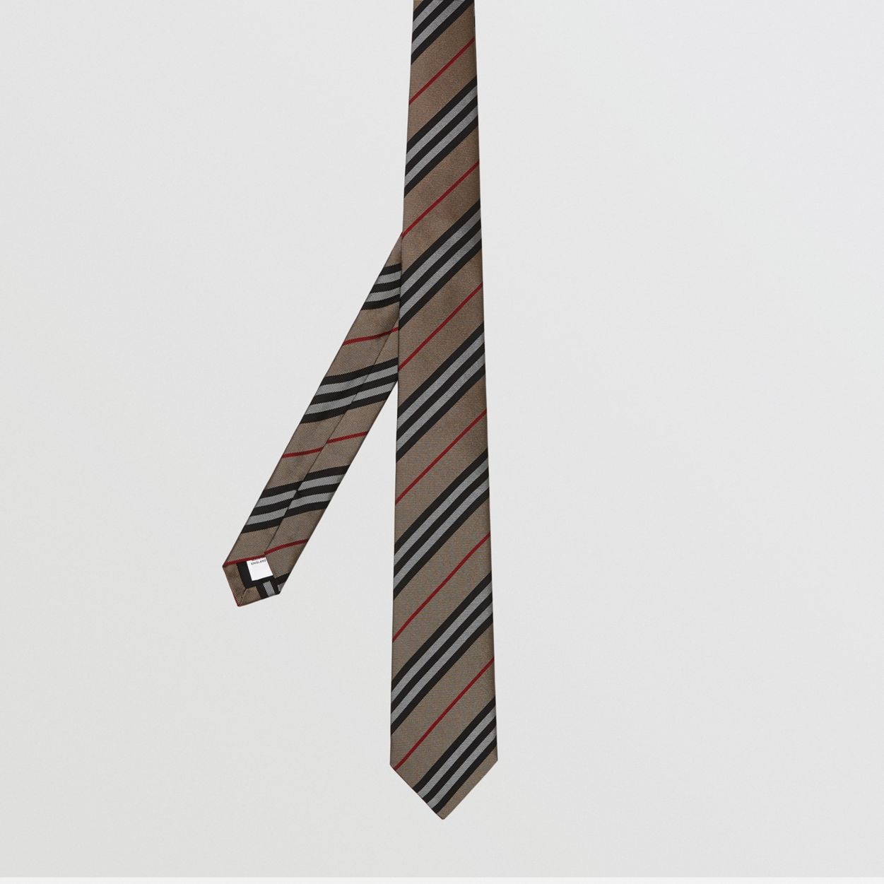 Classic Cut Icon Stripe Silk Tie - 5
