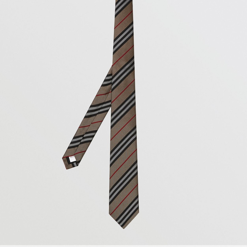 Classic Cut Icon Stripe Silk Tie 5