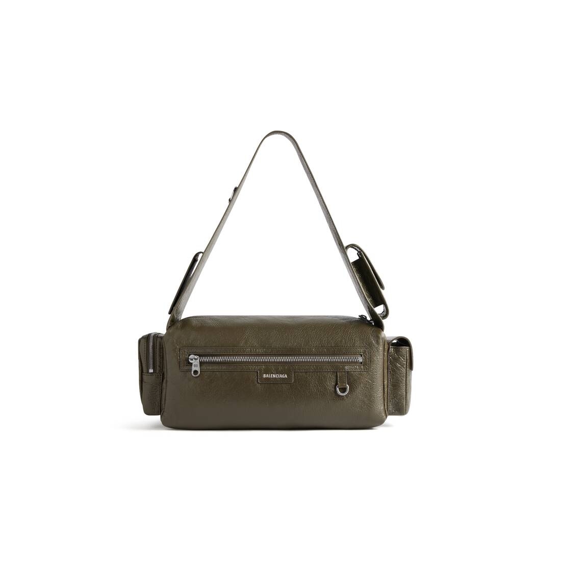 Men's Superbusy Small Sling Bag in Dark Green - 4