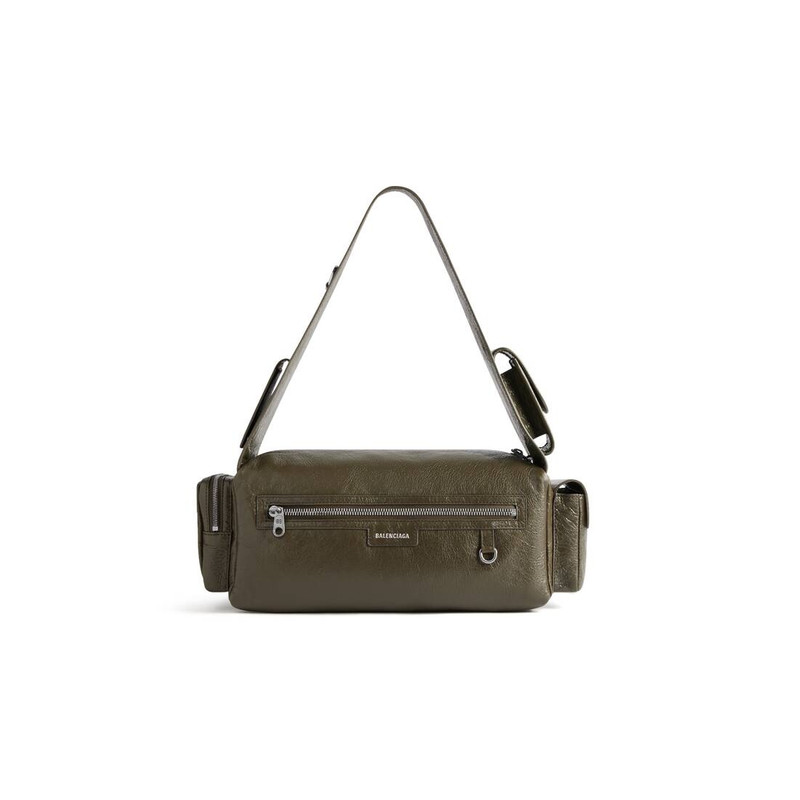 Men's Superbusy Small Sling Bag in Dark Green 4