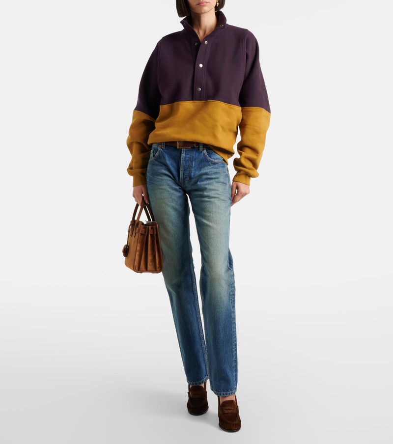 SAINT LAURENT Faded straight jeans outlook