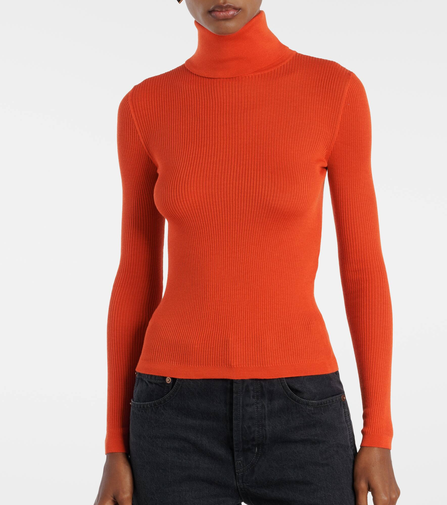 Wool, cashmere, and silk sweater - 6