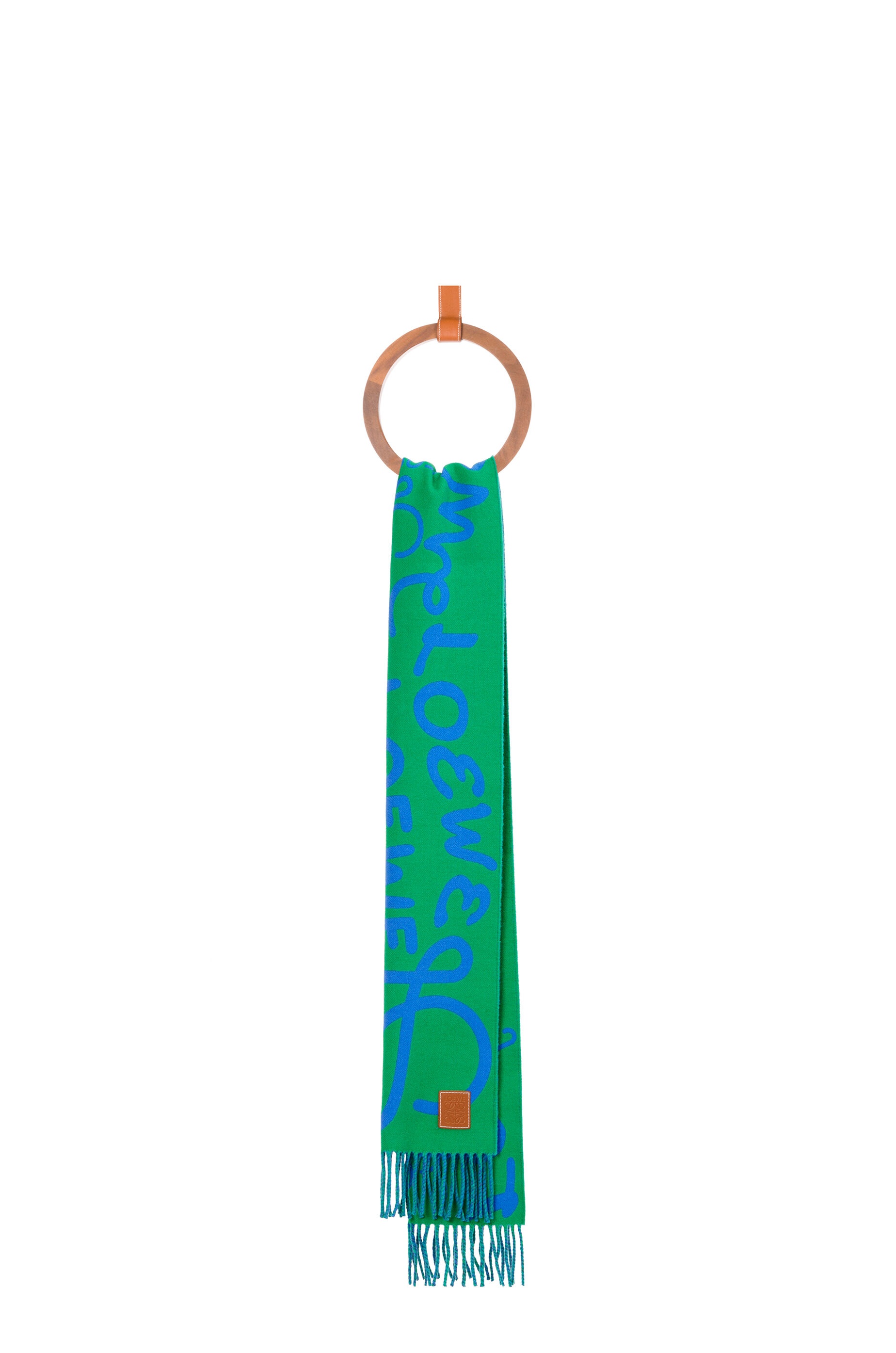 LOEWE scarf in wool and cashmere - 1