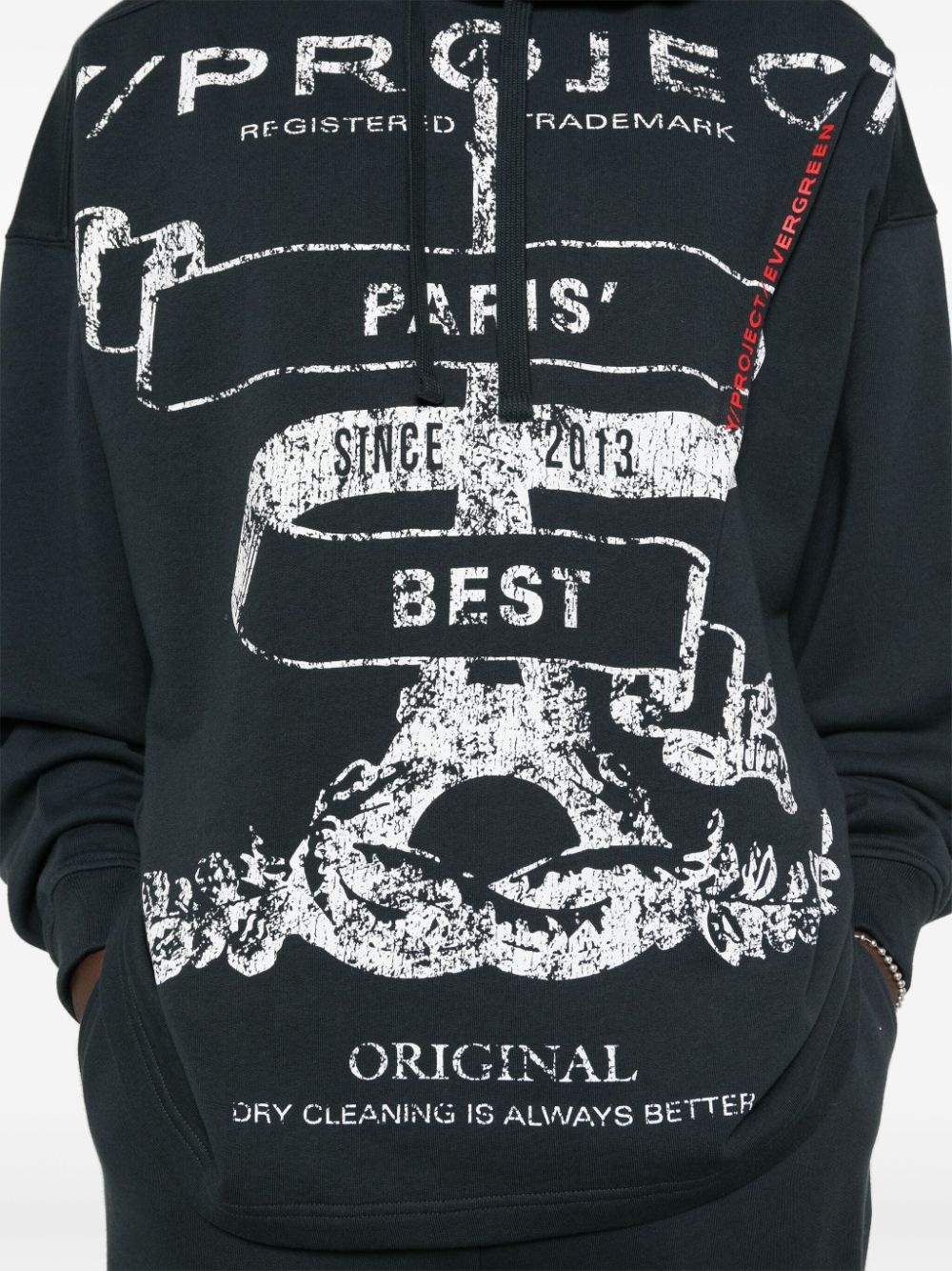 Evergreen Paris' Best printed hoodie - 6