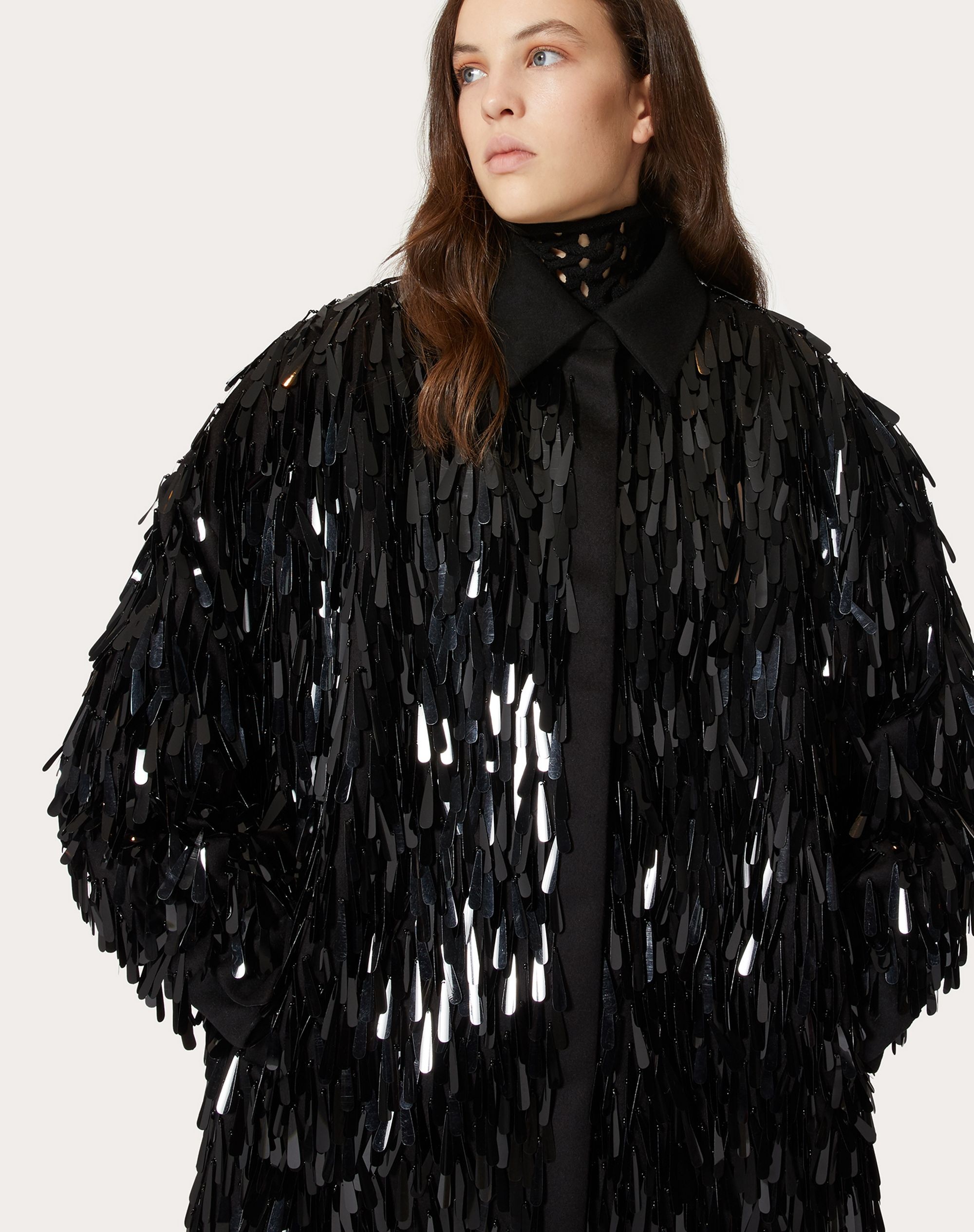 OVERSHIRT IN EMBROIDERED FELT - 5