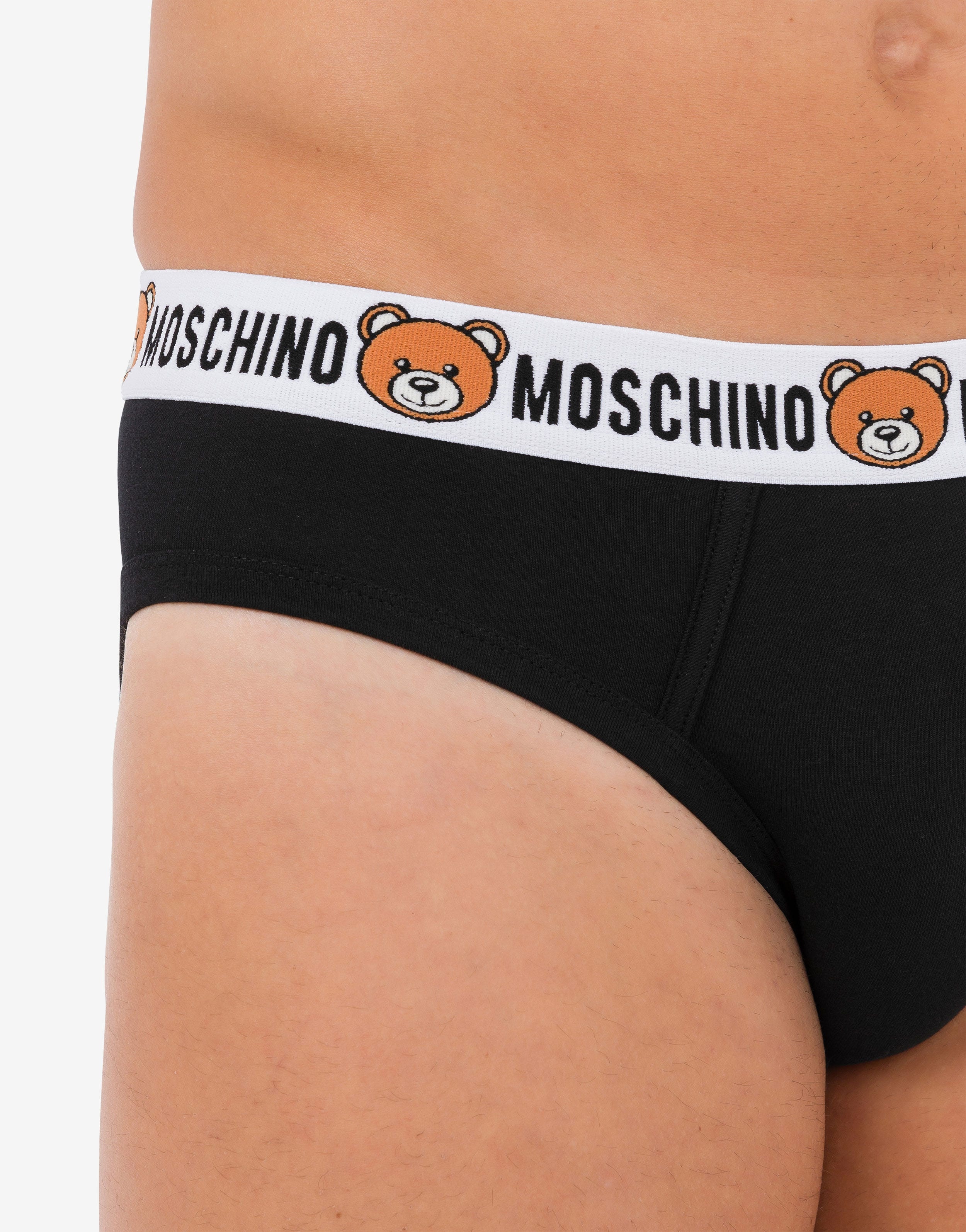 TEDDY ELASTIC BAND SET OF 2 BRIEFS - 4