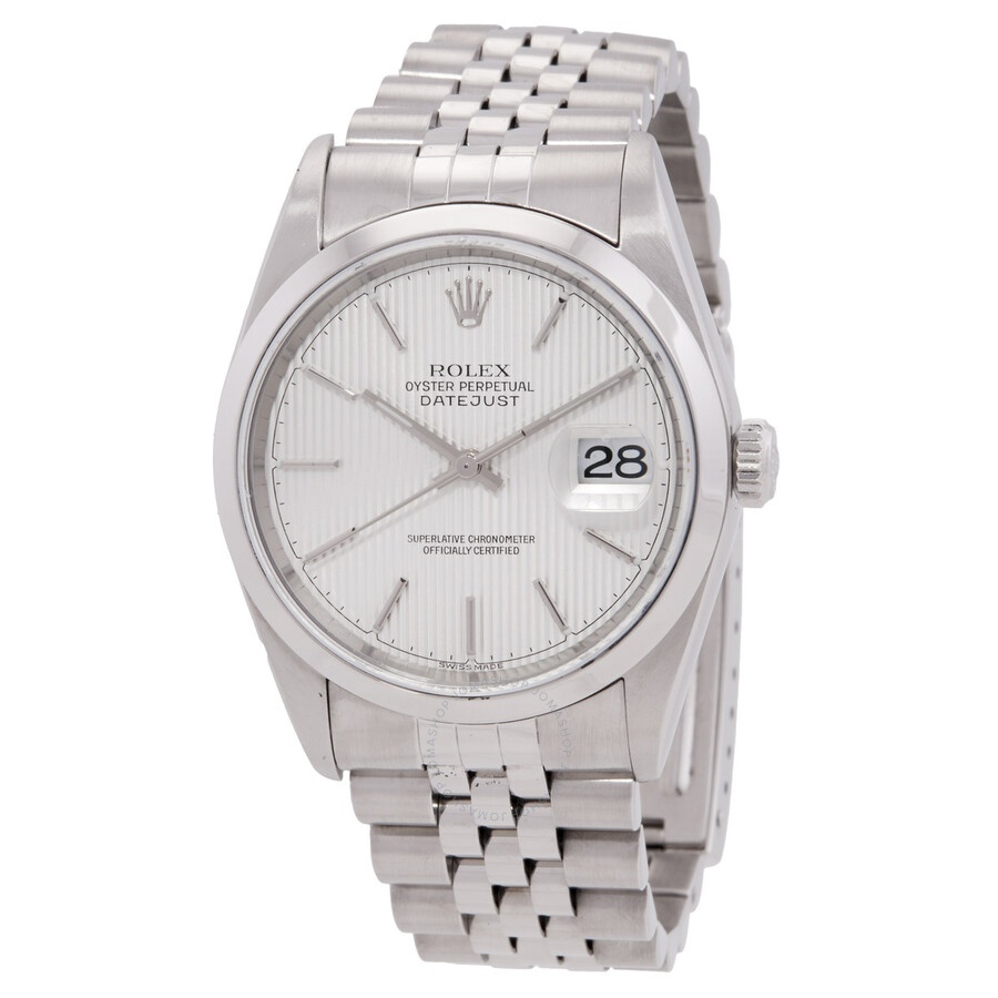 Pre-owned Rolex Datejust Automatic Men's Watch 16200SSJ - 1