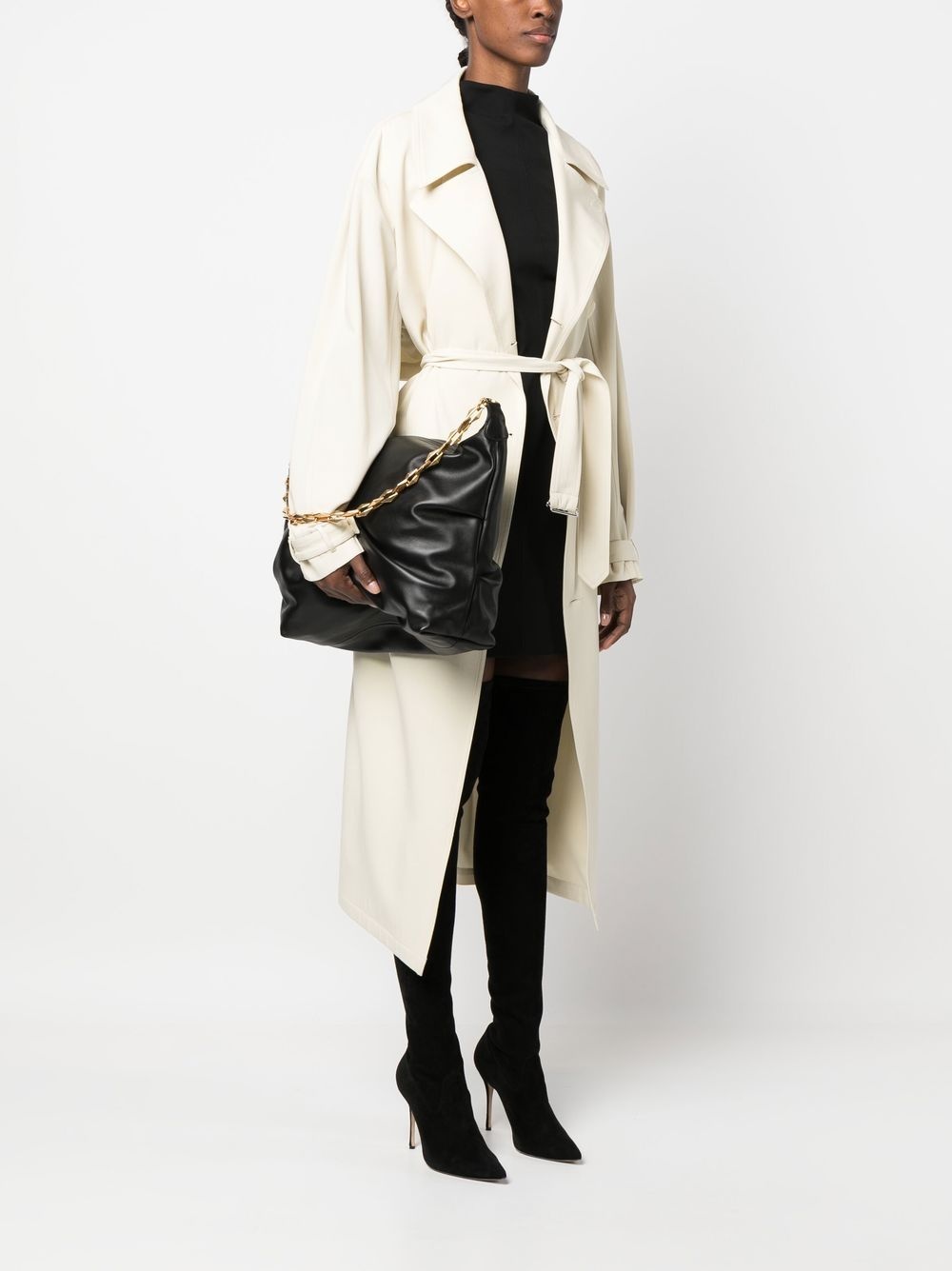 Diamond leather shoulder bag - 2