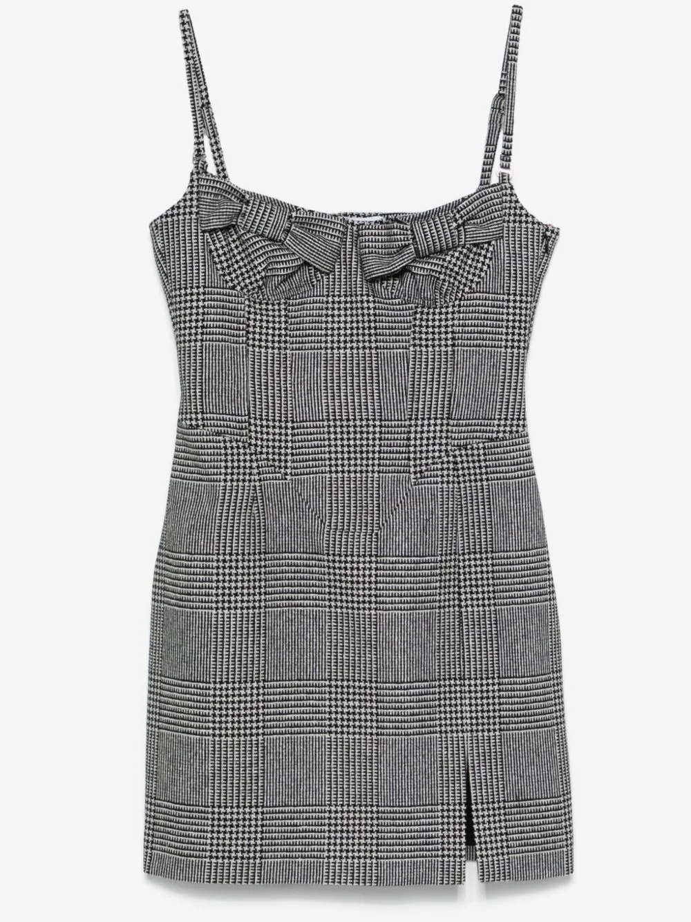 Prince Of Wales mini dress - 1
