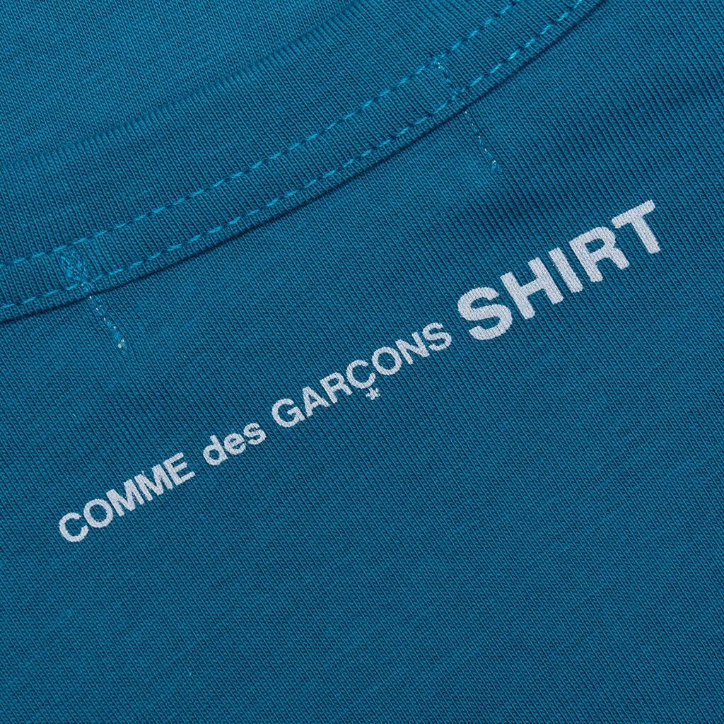 BACK LOGO S/S TEE - BLUE - 3