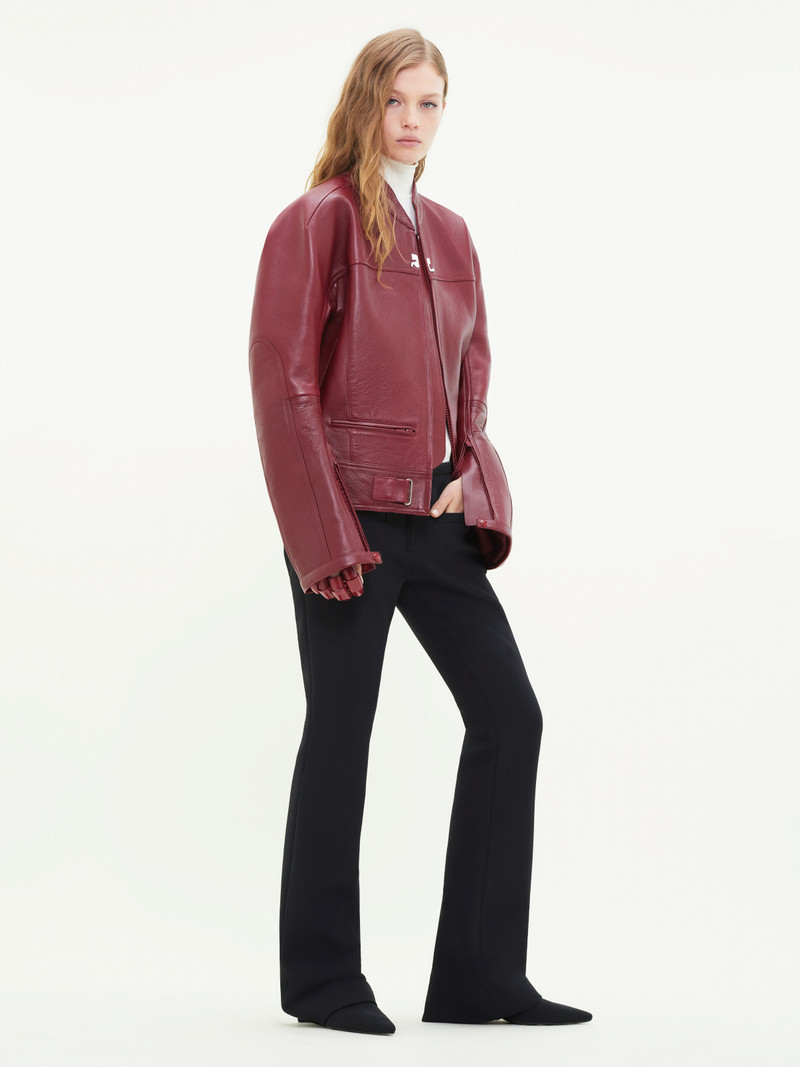 SCUBA LEATHER BIKER JACKET 5