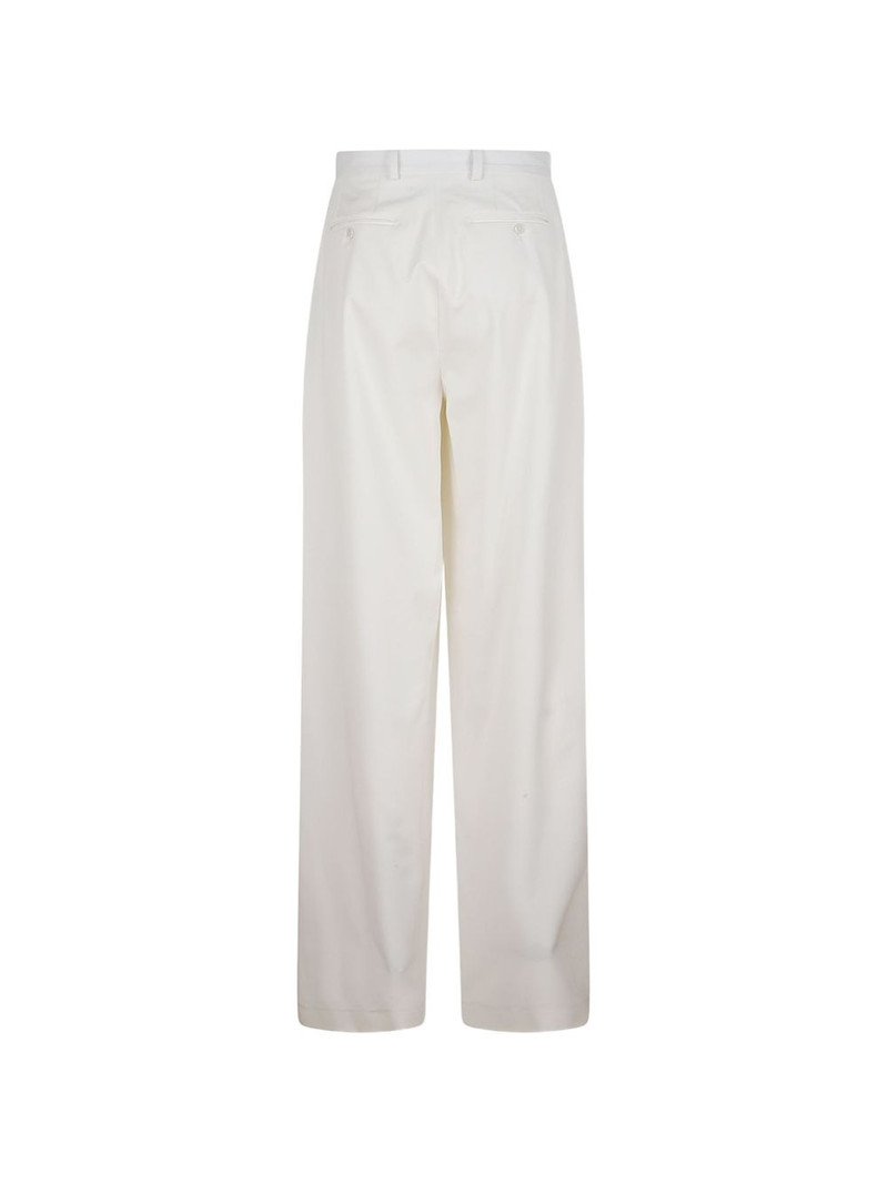 ELIE SAAB Gabardine pleated trousers outlook