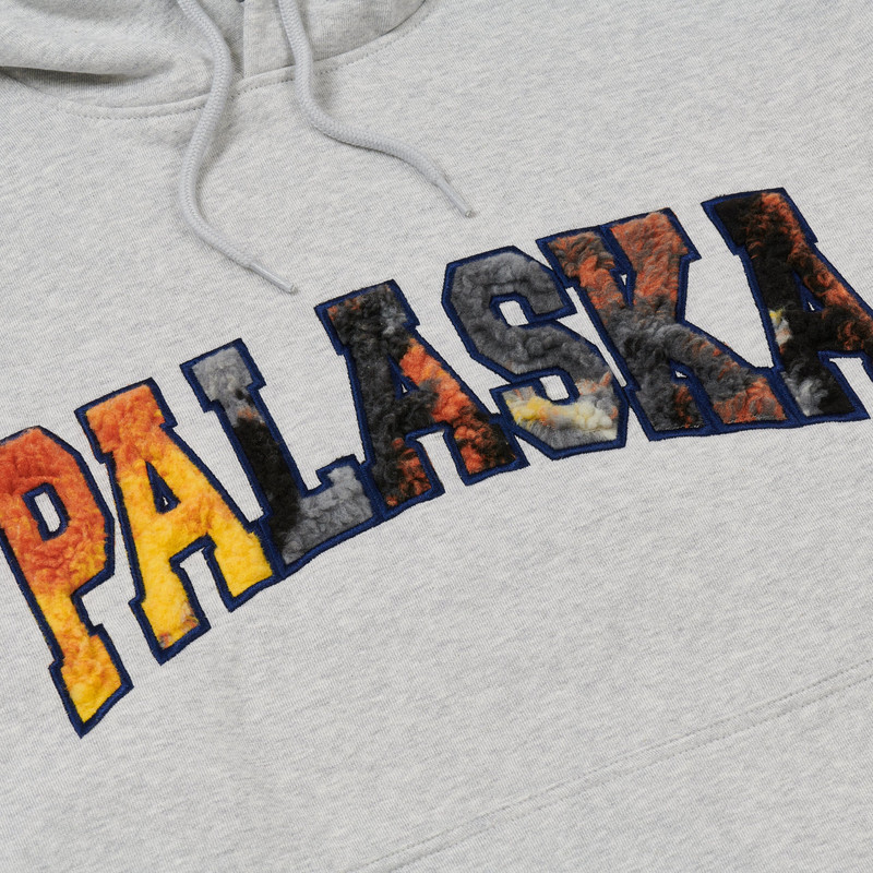 PALACE APPALACHIAN HOOD GREY MARL outlook