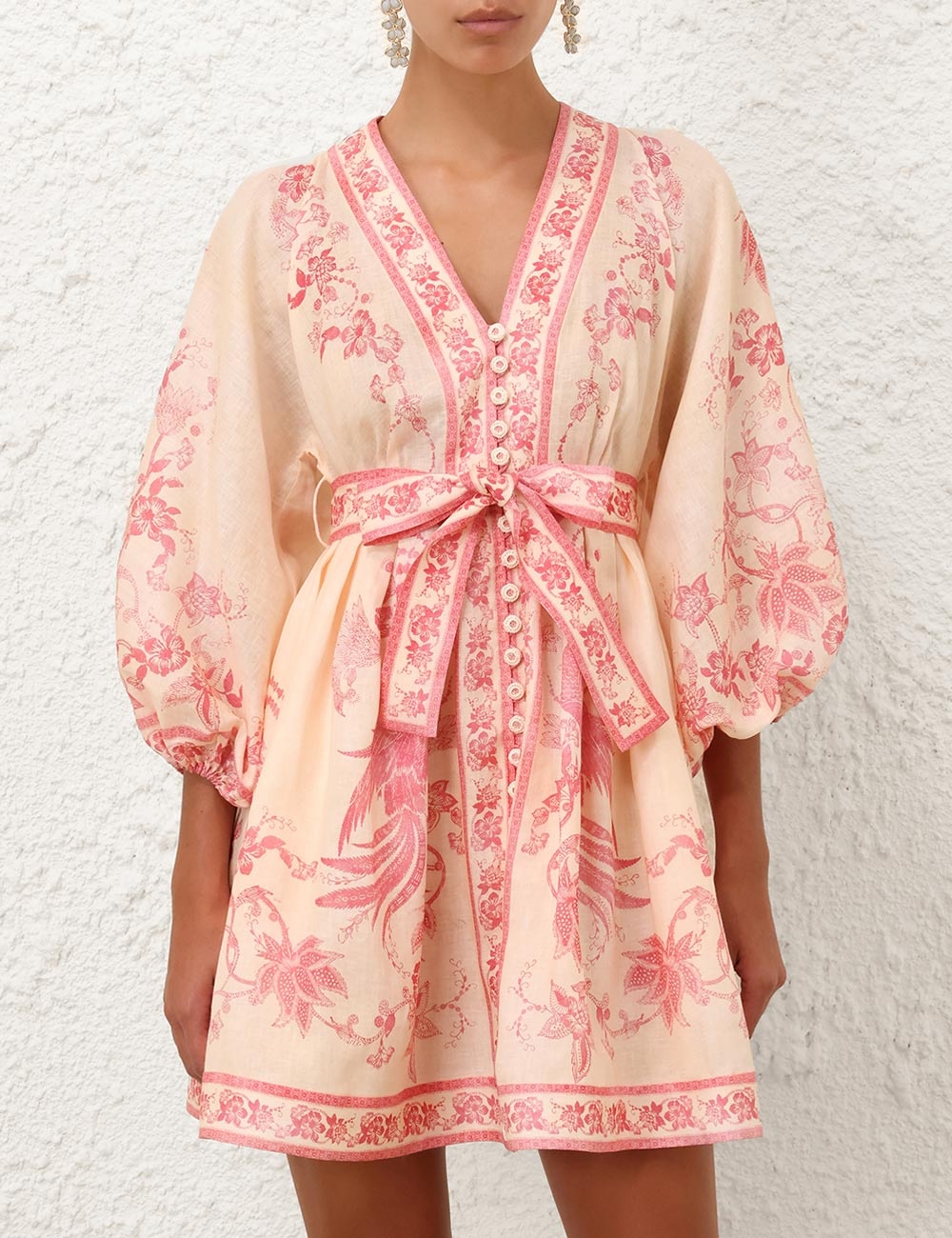 LUCKY PLUNGE MINI DRESS - 2