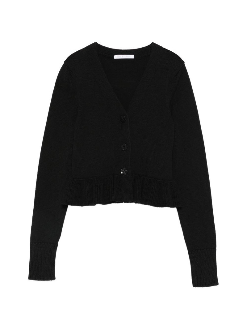 Prisca ruffled cardigan 1