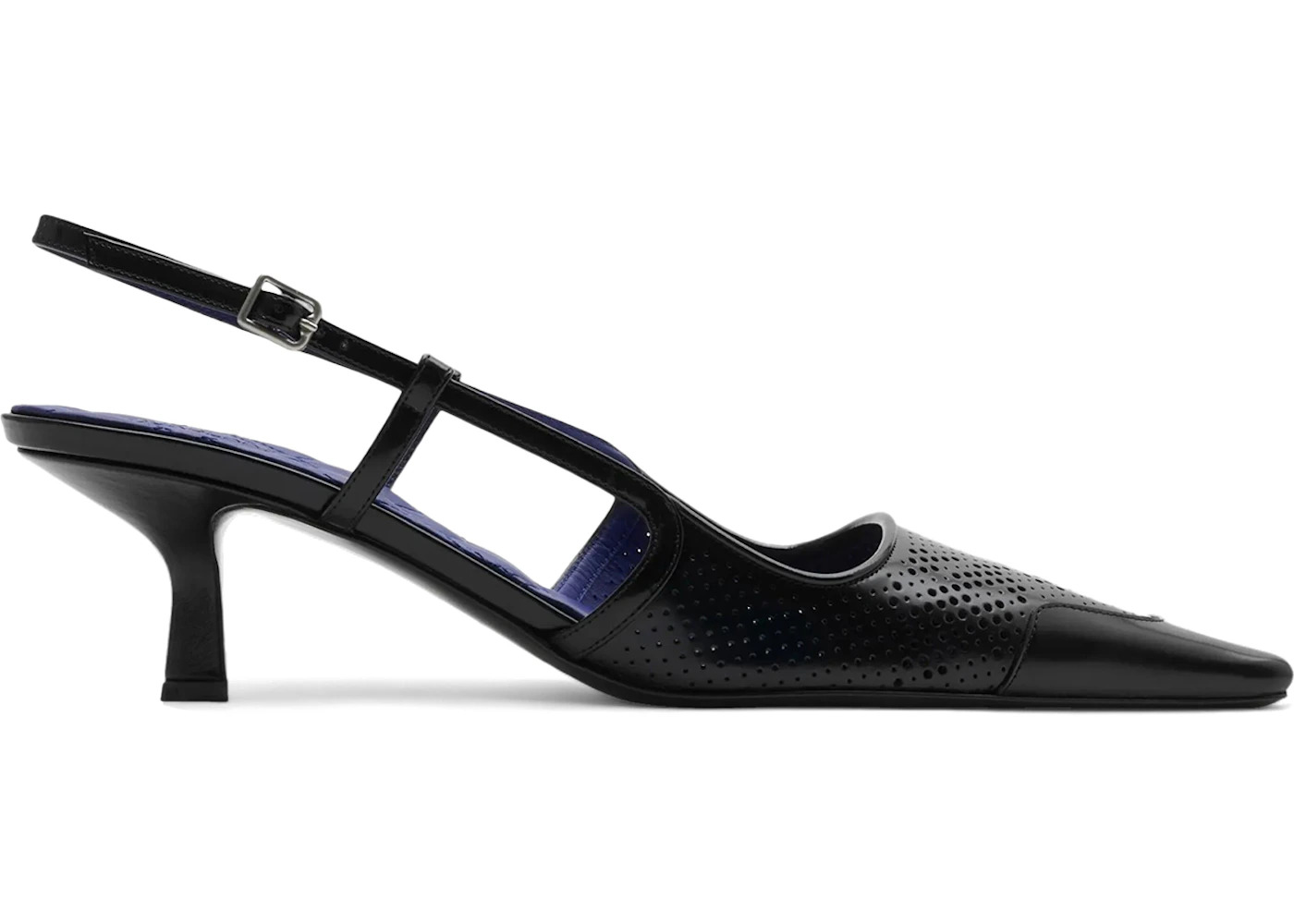 Burberry Chisel 50mm Slingback Pumps Black (Women's) - 1