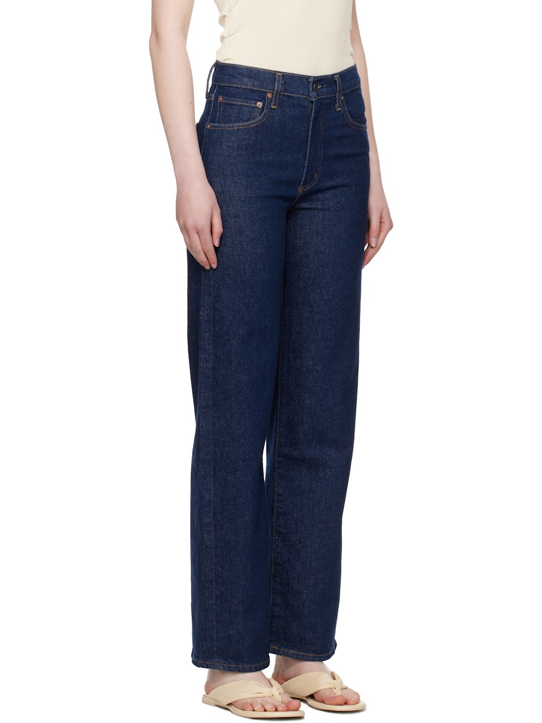 Indigo Harper Straight Jeans - 2