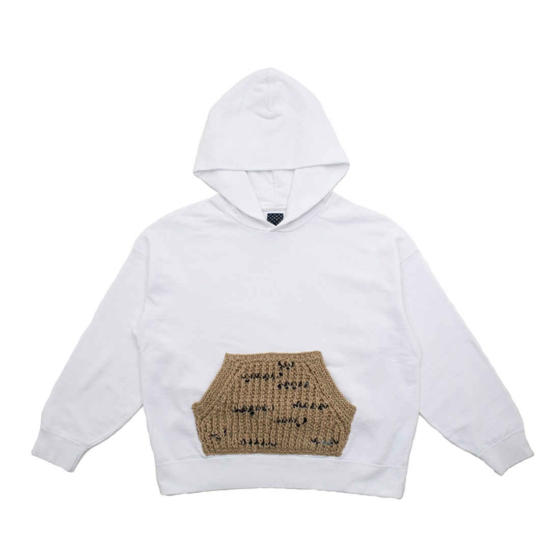 AMPLUS HOODIE P.O. WHITE - 1