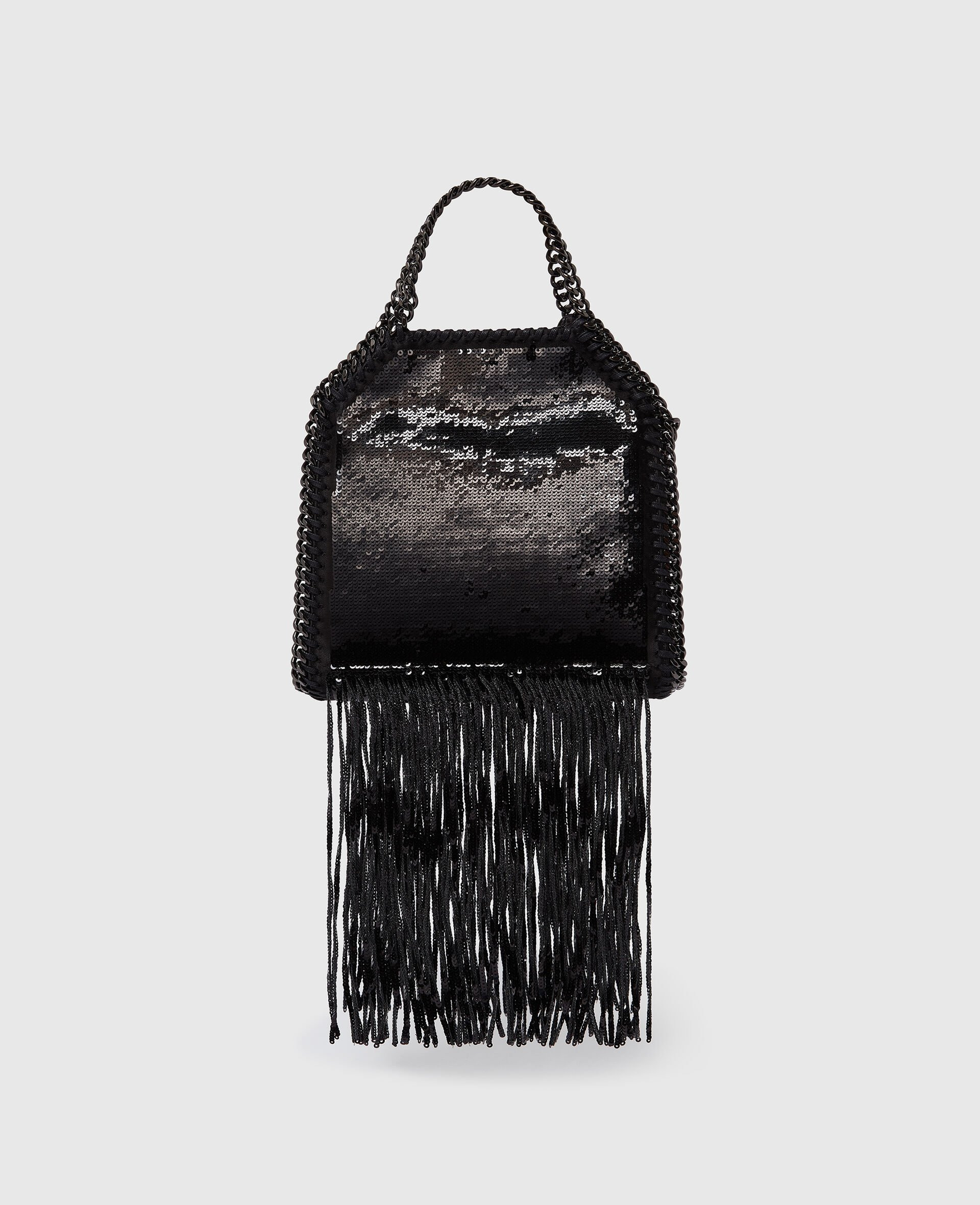 Limited-Edition Falabella Sequin Fringe Tiny Tote Bag - 5