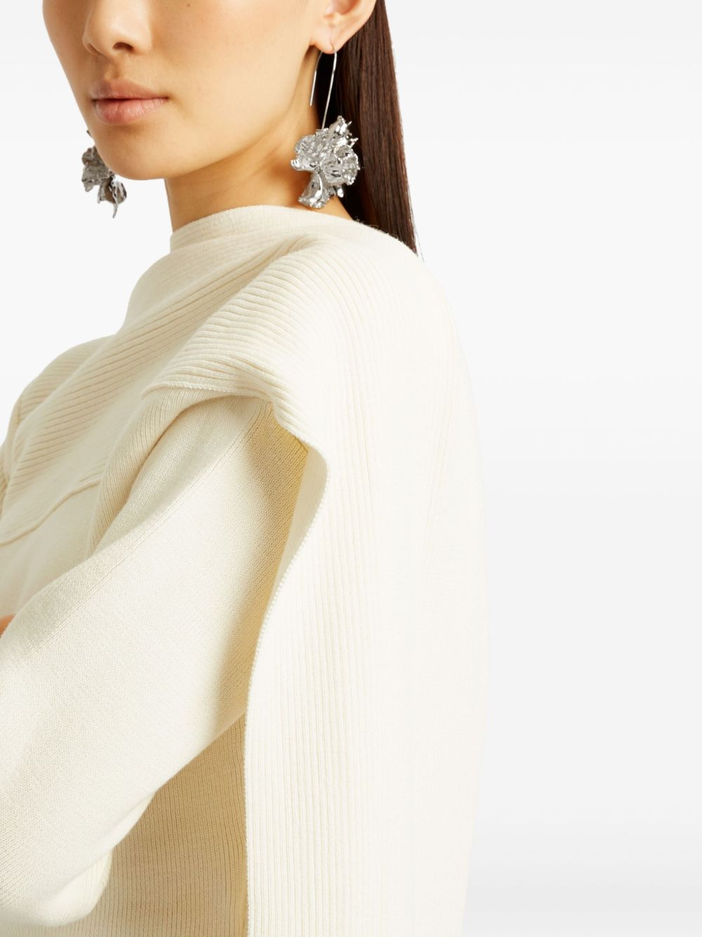 draped sweater - 6