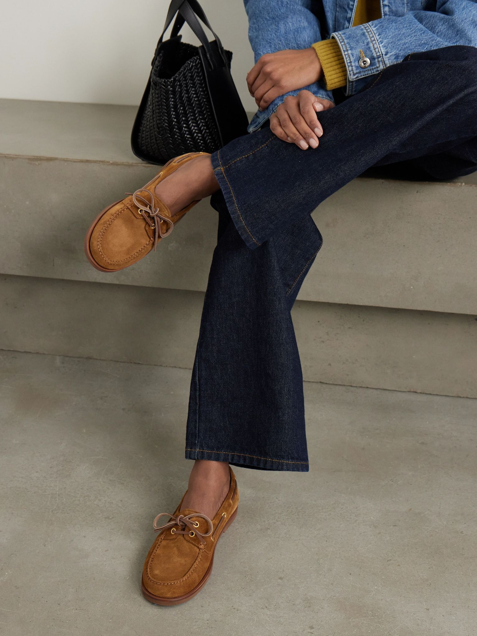 Vandée suede boat shoes Tan - 2